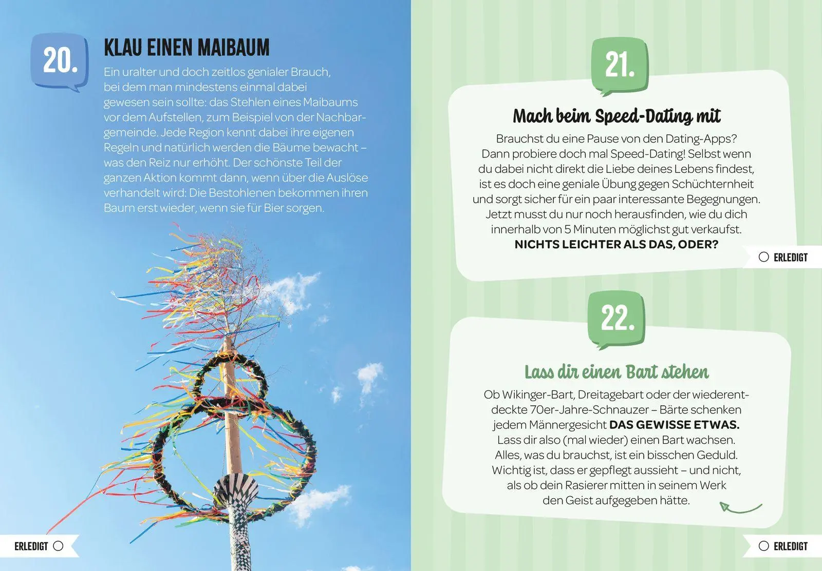 Bild: 9783848504459 | 100 Dinge, die MANN einmal im Leben getan haben sollte | Kristin Funk