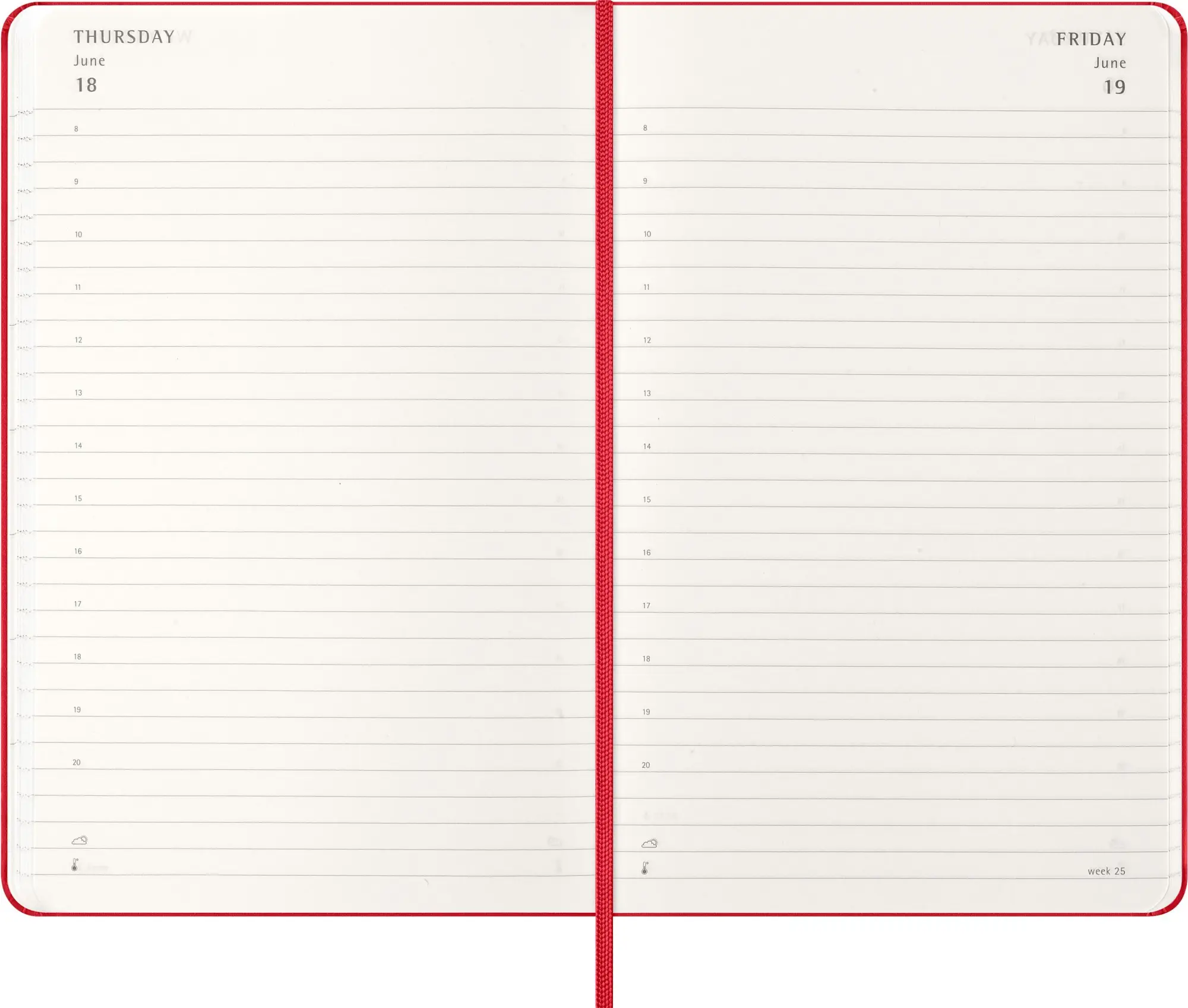 Bild: 8056999274559 | Moleskine 12 Monate Tageskalender 2026, Large/A5, 1 Tag = 1 Seite,...