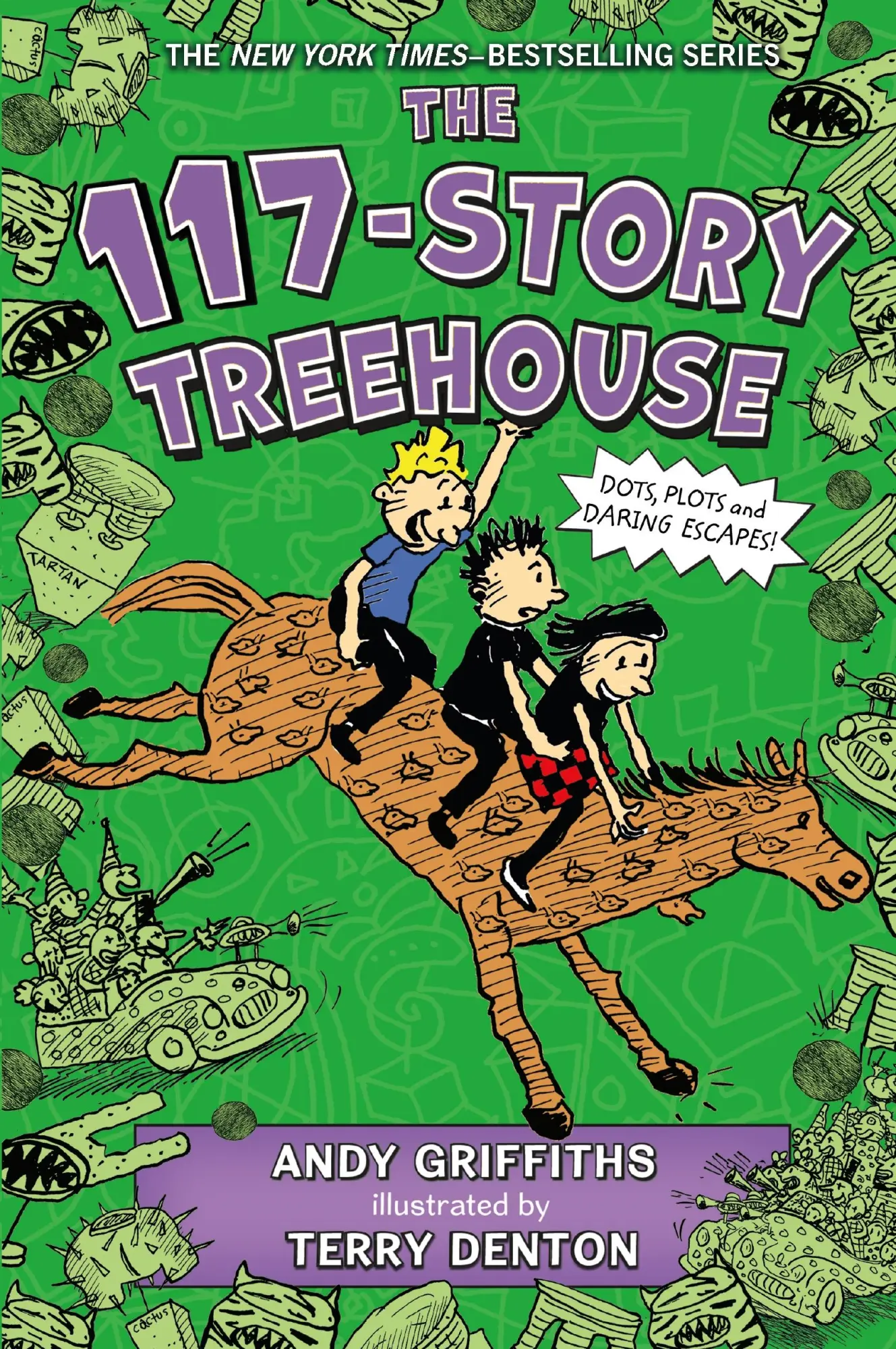 Cover: 9781250874559 | The 117-Story Treehouse | Dots, Plots &amp; Daring Escapes! | Griffiths