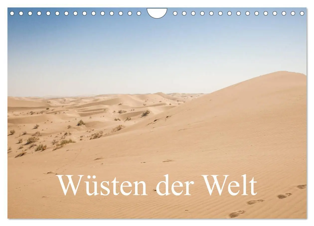 Cover: 9783457754559 | Wüsten der Welt (Wandkalender 2026 DIN A4 quer), CALVENDO...