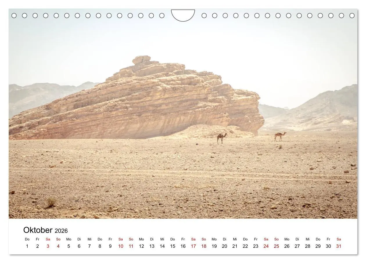 Bild: 9783457754559 | Wüsten der Welt (Wandkalender 2026 DIN A4 quer), CALVENDO...