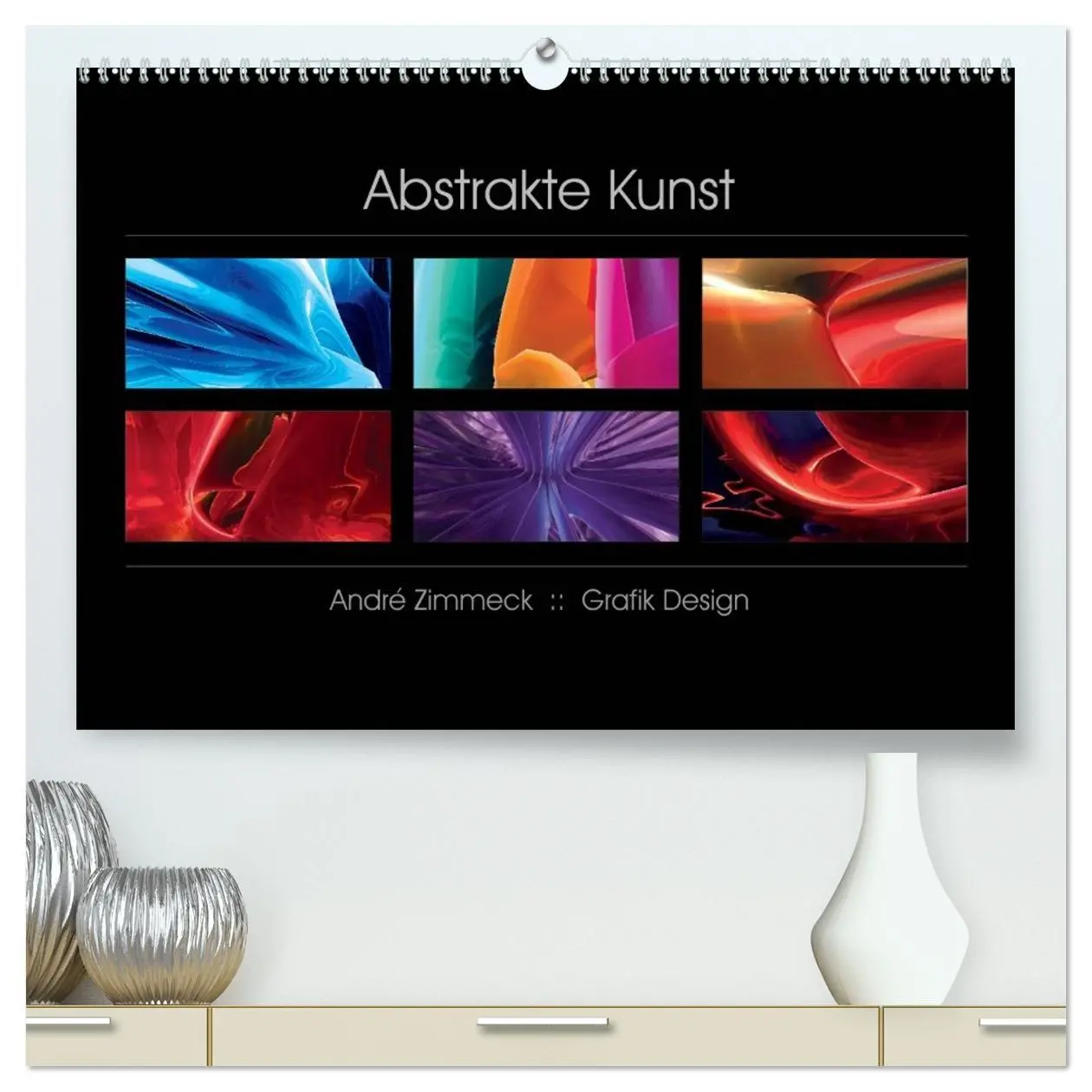 Cover: 9783516084559 | Abstrakte Kunst (hochwertiger Premium Wandkalender 2026 DIN A2...