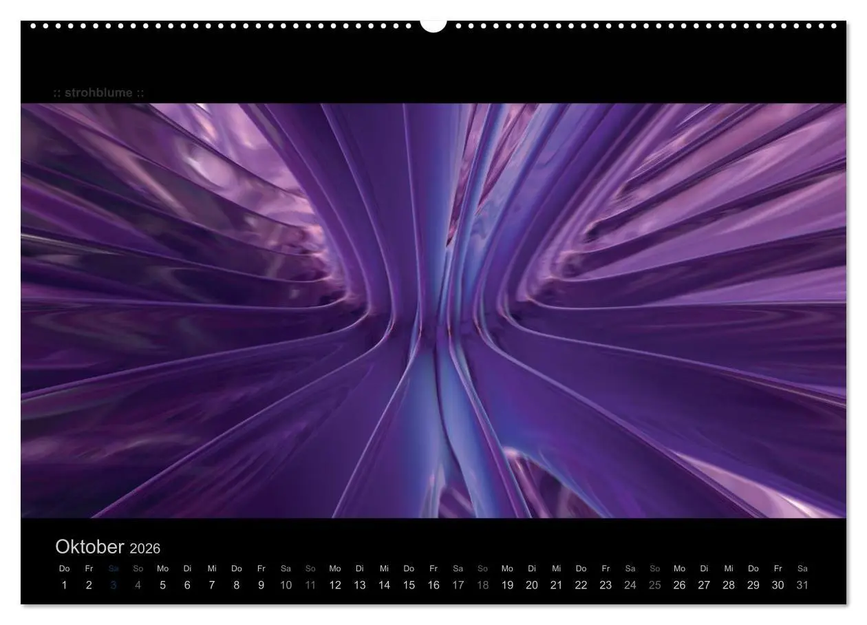 Bild: 9783516084559 | Abstrakte Kunst (hochwertiger Premium Wandkalender 2026 DIN A2...