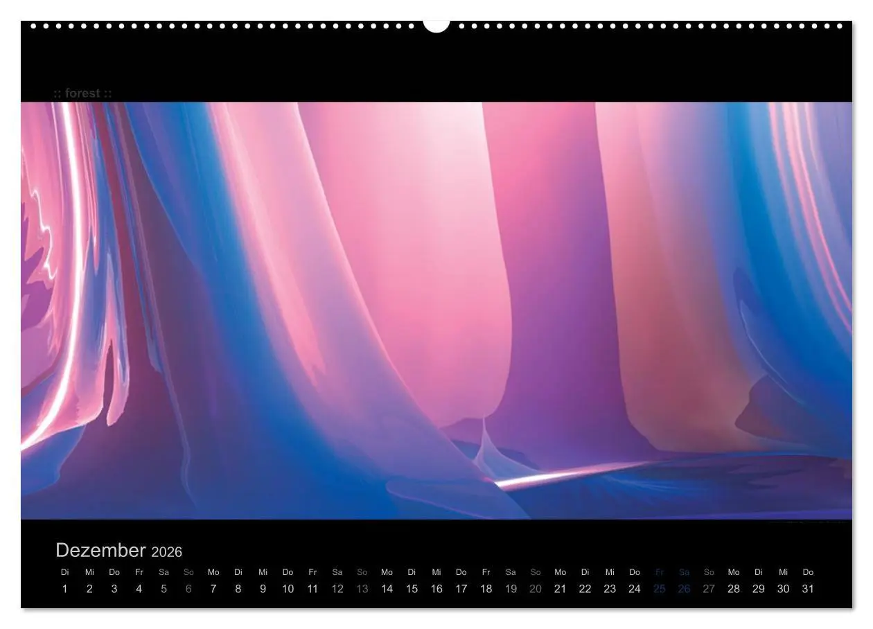 Bild: 9783516084559 | Abstrakte Kunst (hochwertiger Premium Wandkalender 2026 DIN A2...