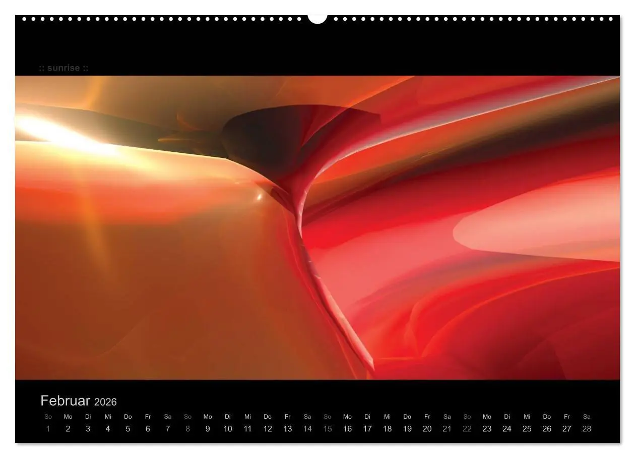 Bild: 9783516084559 | Abstrakte Kunst (hochwertiger Premium Wandkalender 2026 DIN A2...