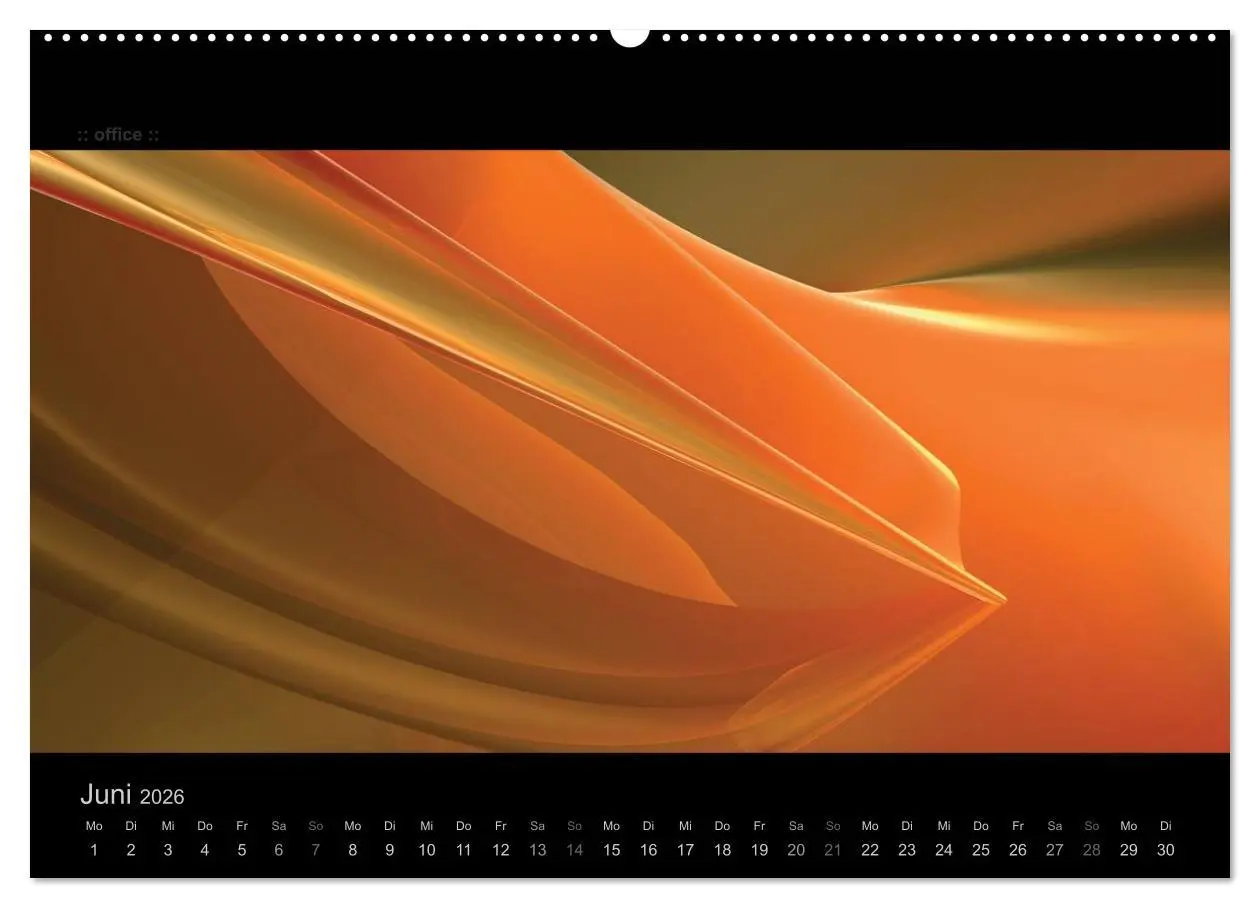 Bild: 9783516084559 | Abstrakte Kunst (hochwertiger Premium Wandkalender 2026 DIN A2...