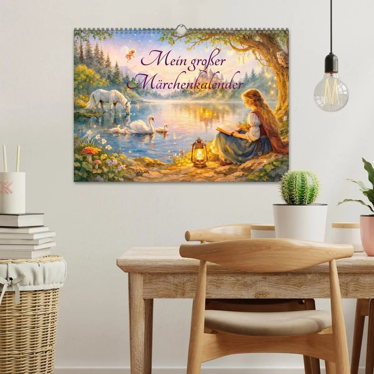 Bild: 9783516774559 | Mein großer Märchenkalender (Wandkalender 2027 DIN A3 quer),...