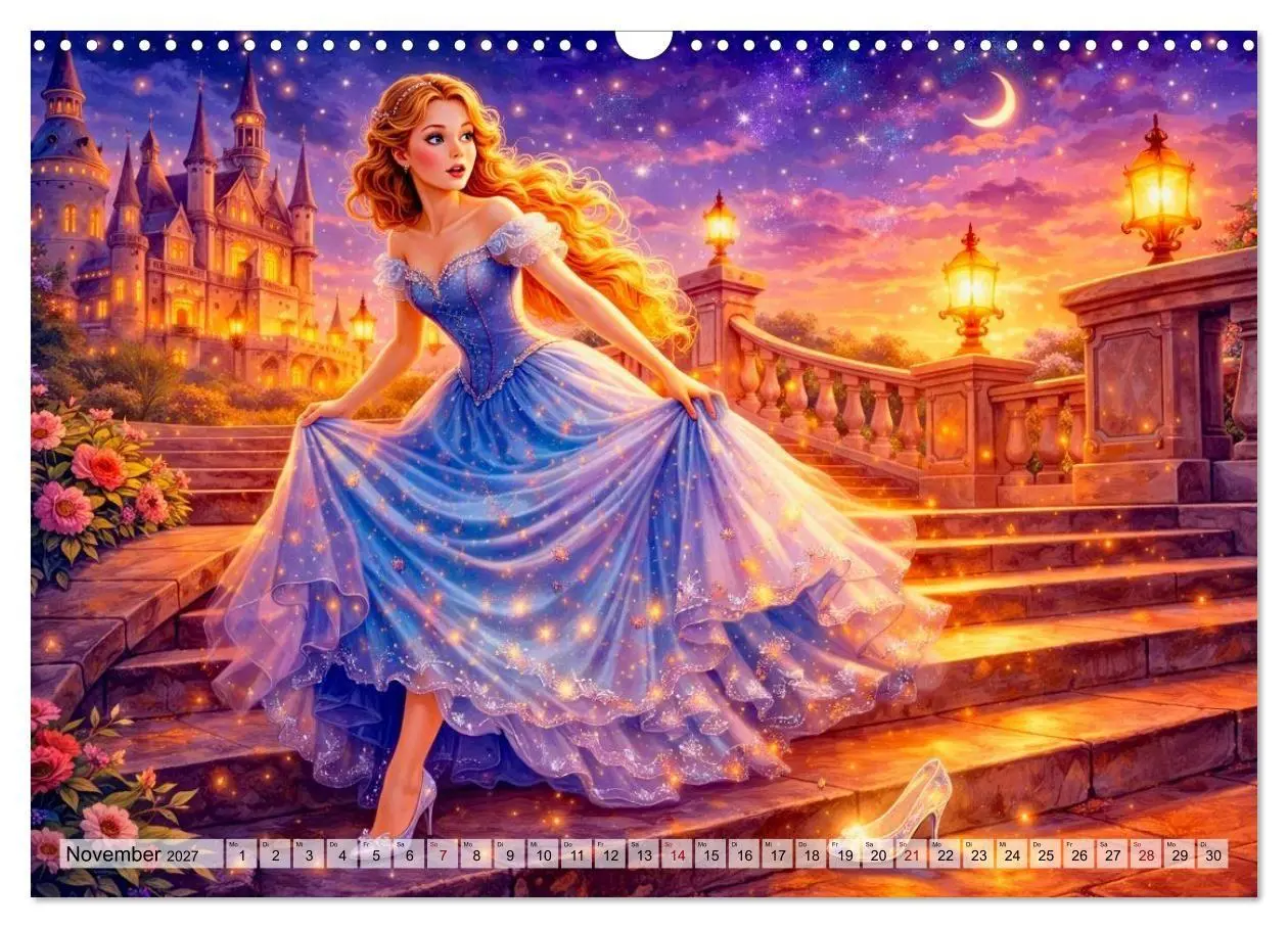 Bild: 9783516774559 | Mein großer Märchenkalender (Wandkalender 2027 DIN A3 quer),...