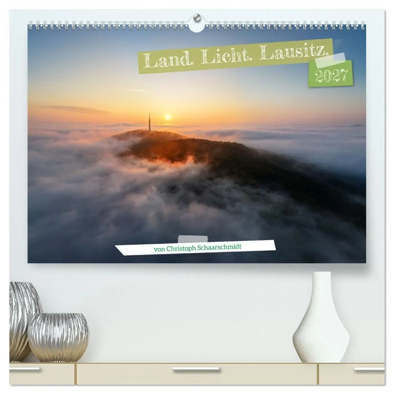 Cover: 9783516844559 | Land. Licht. Lausitz. (hochwertiger Premium Wandkalender 2027 DIN...