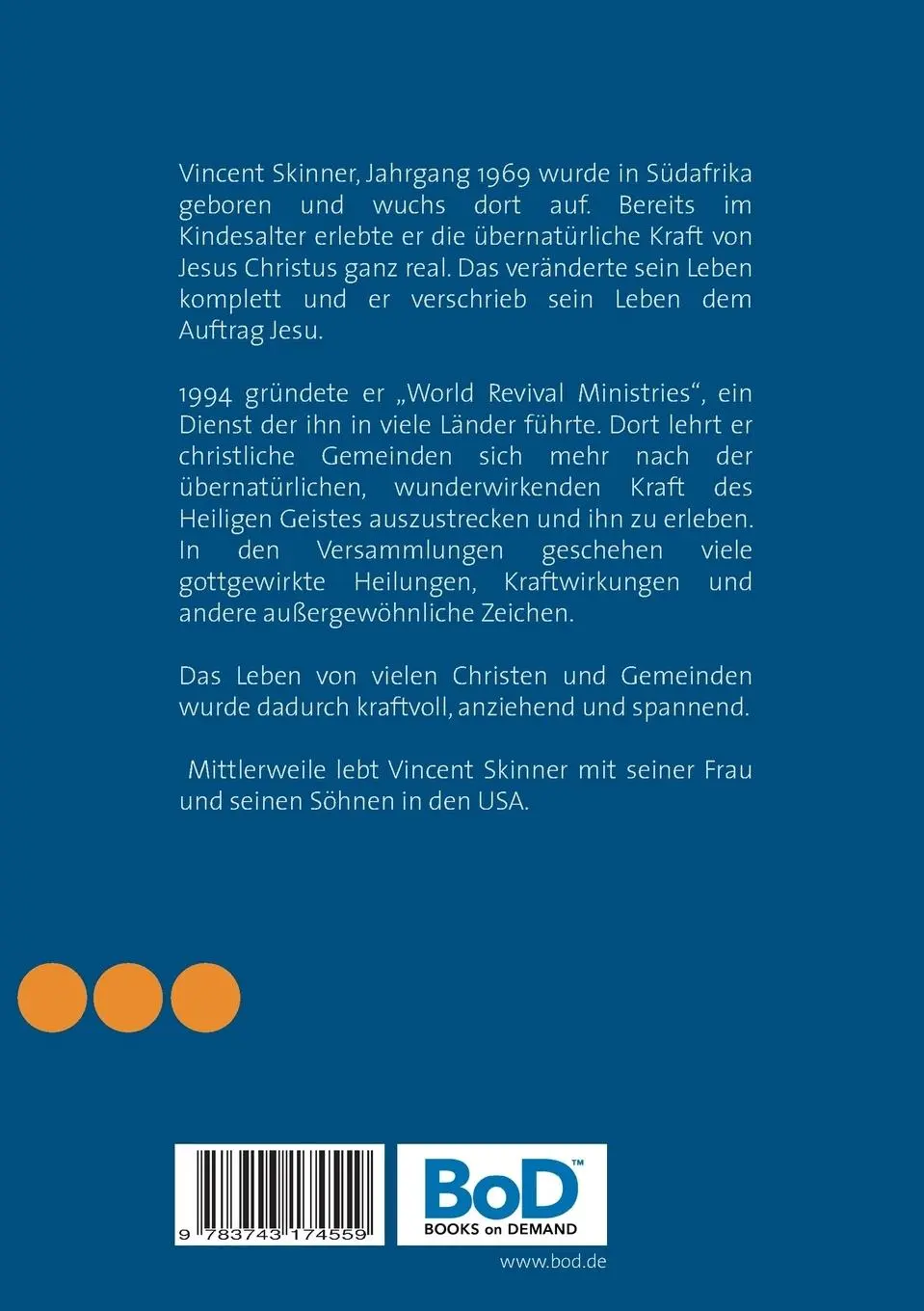Rückseite: 9783743174559 | Komm Heiliger Geist | Lebe mit tiefer Sehnsucht nach Gott | Skinner