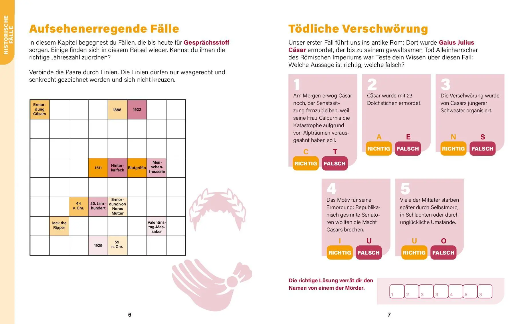 Bild: 9783961284559 | True Crime I Wissen in Rätseln | Jan Votteler | Taschenbuch | Deutsch