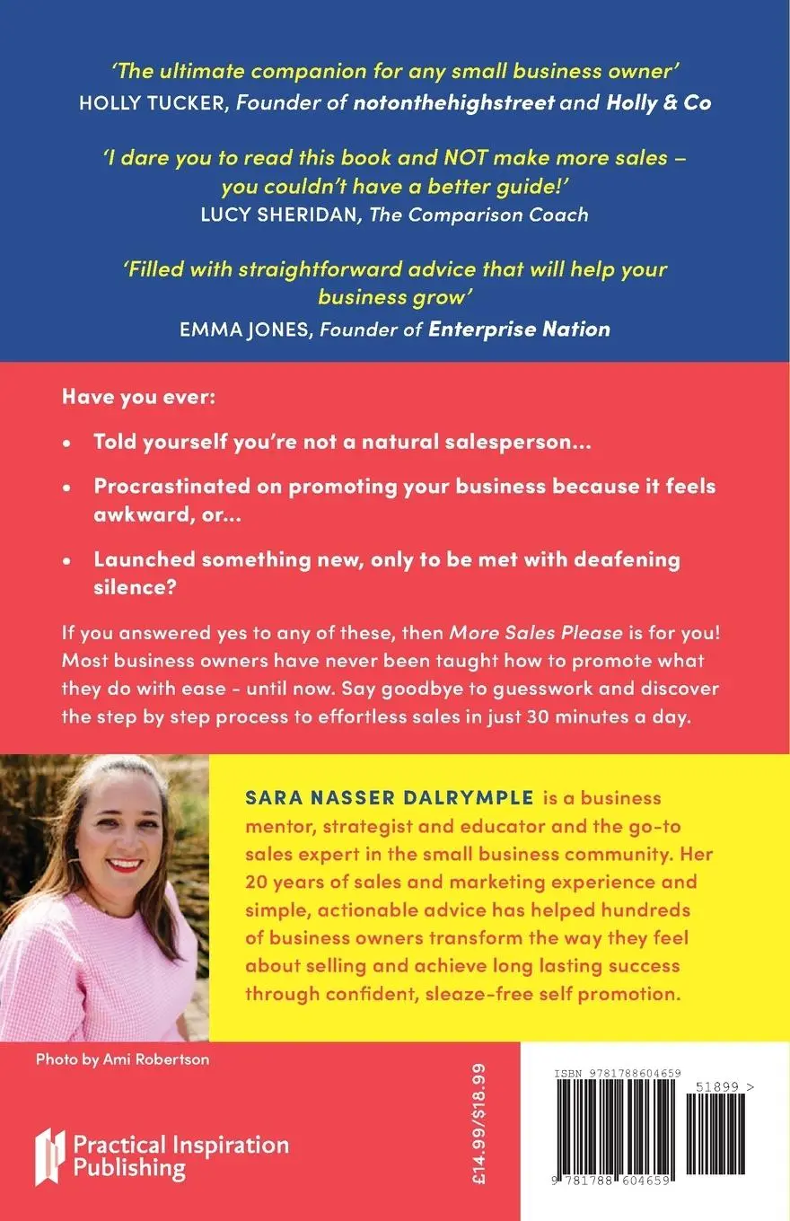 Rückseite: 9781788604659 | More Sales Please | Sara Nasser Dalrymple | Taschenbuch | Englisch