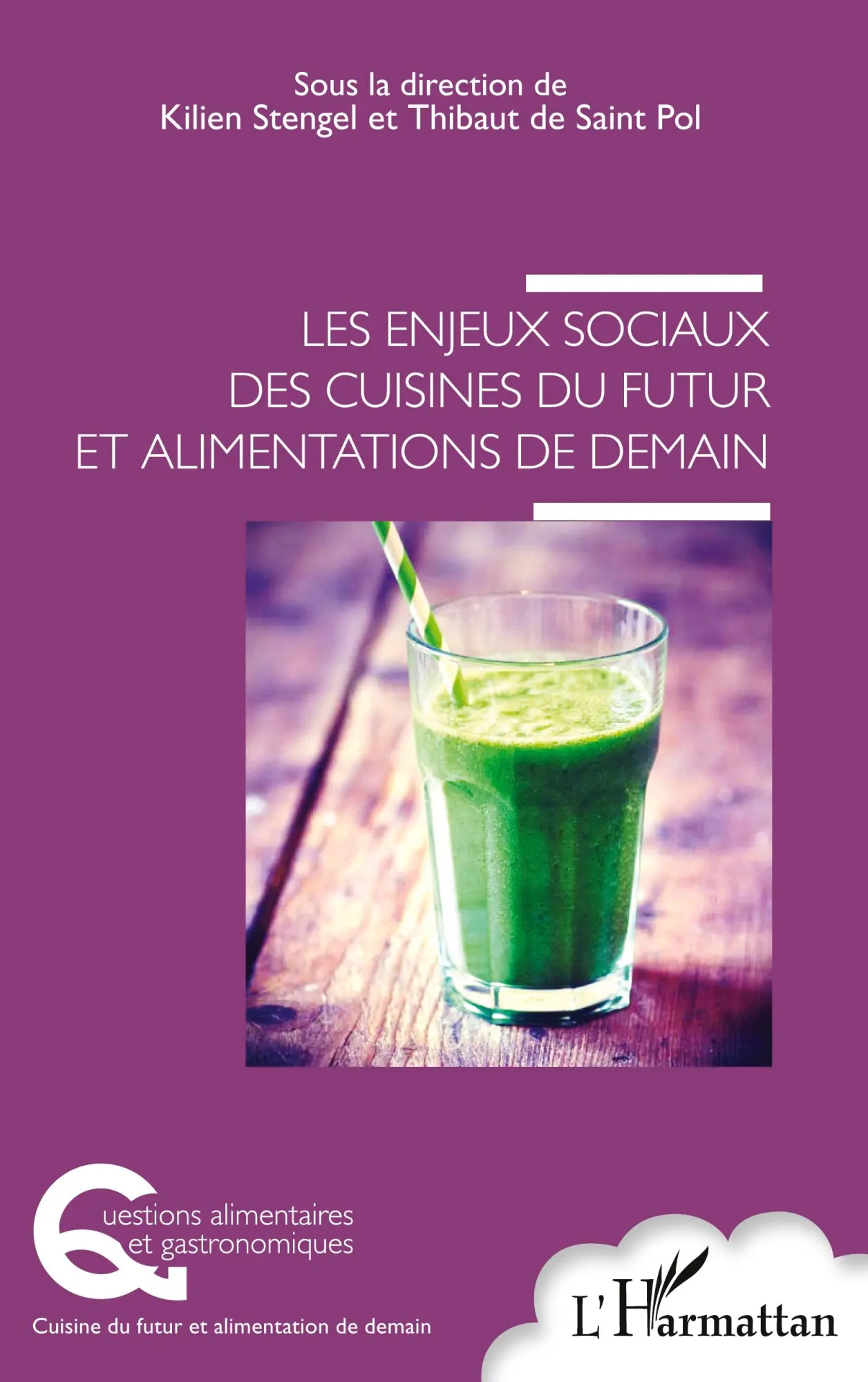 Cover: 9782343134659 | Les enjeux sociaux des cuisines du futur et alimentations de demain