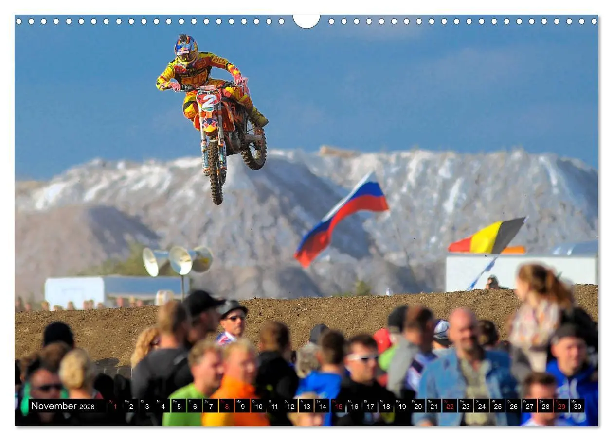 Bild: 9783457744659 | Blickpunkte Motocross (Wandkalender 2026 DIN A3 quer), CALVENDO...