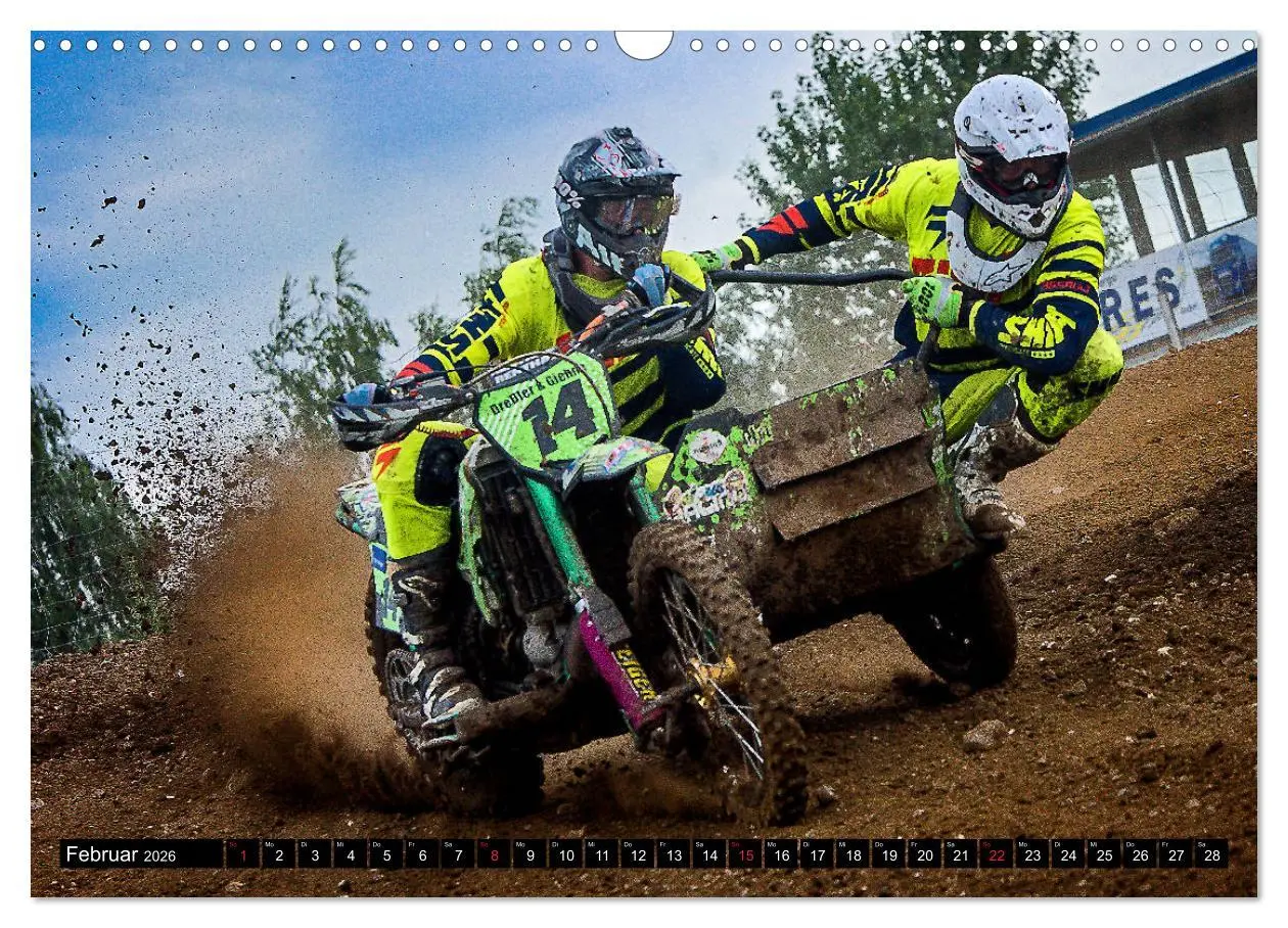 Bild: 9783457744659 | Blickpunkte Motocross (Wandkalender 2026 DIN A3 quer), CALVENDO...