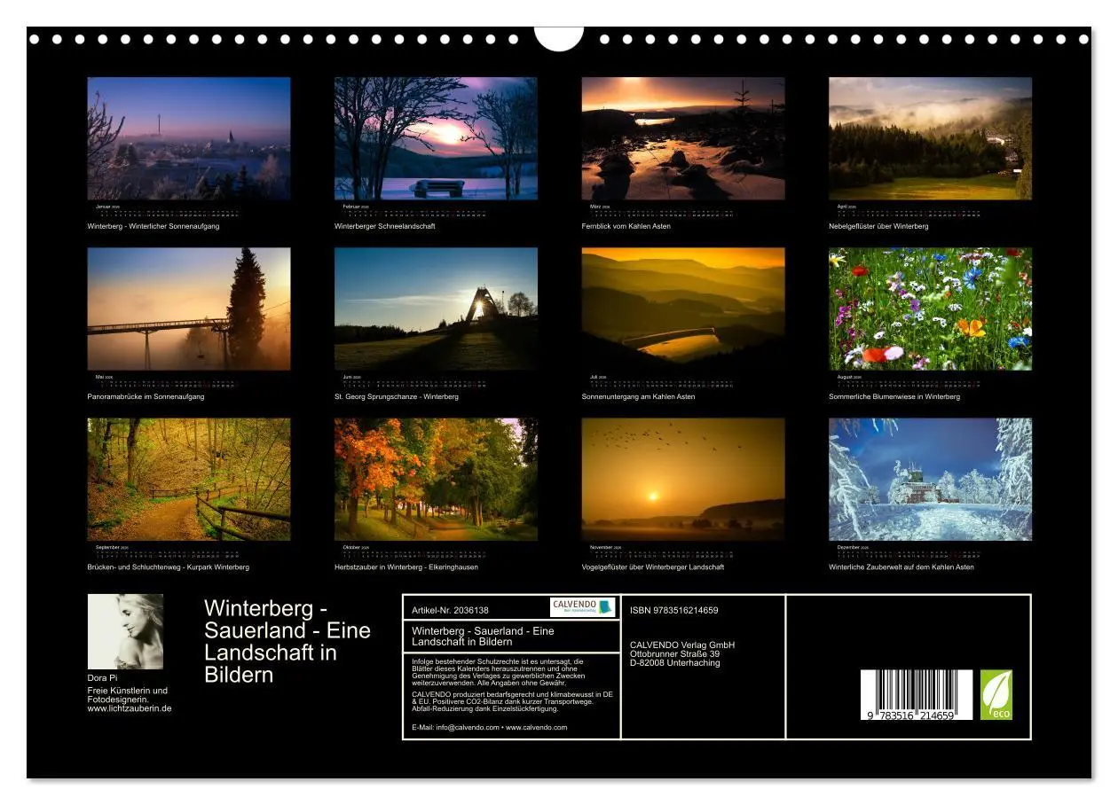 Bild: 9783516214659 | Winterberg - Sauerland - Eine Landschaft in Bildern (Wandkalender...