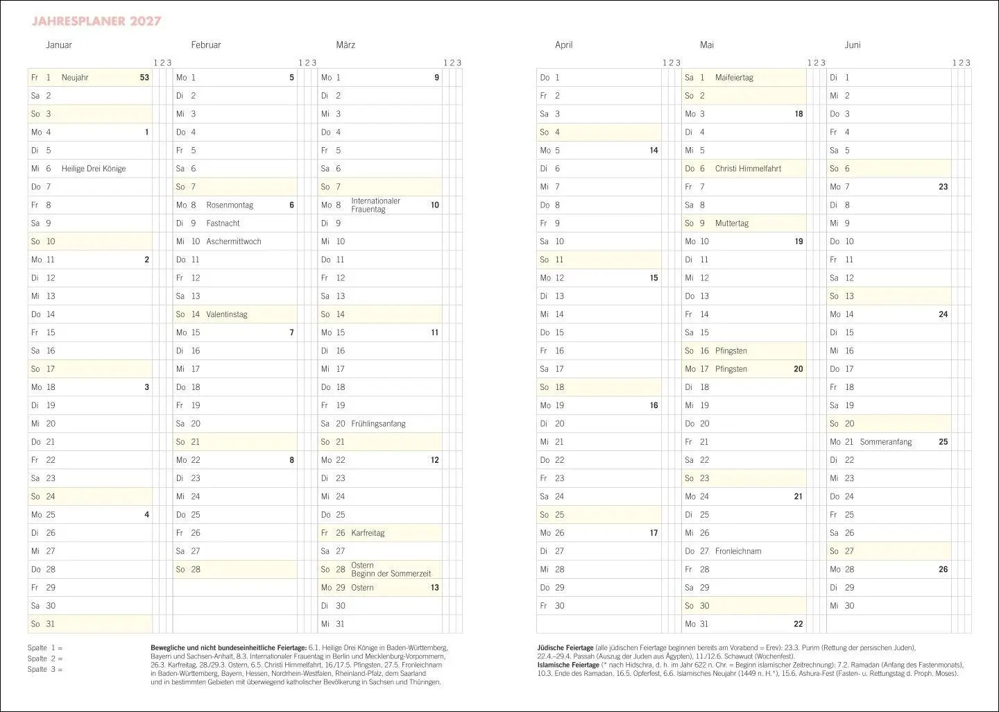 Bild: 9783756414659 | Lady Terminkalender A6 2027 | Heye | Buch | Kalenderbücher Heye | 2027