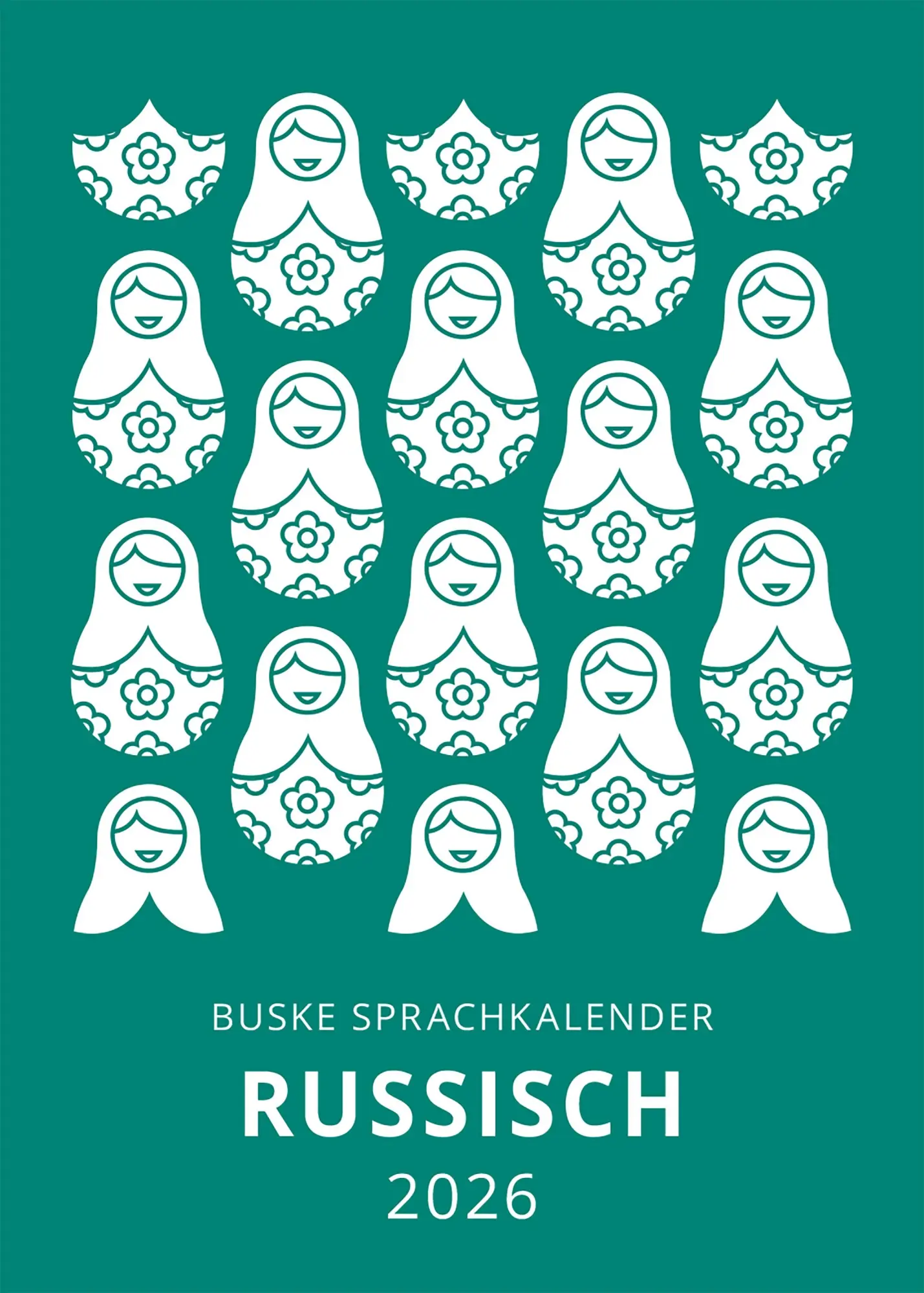 Cover: 9783967694659 | Sprachkalender Russisch 2026 | Günel Huseynova (u. a.) | Kalender