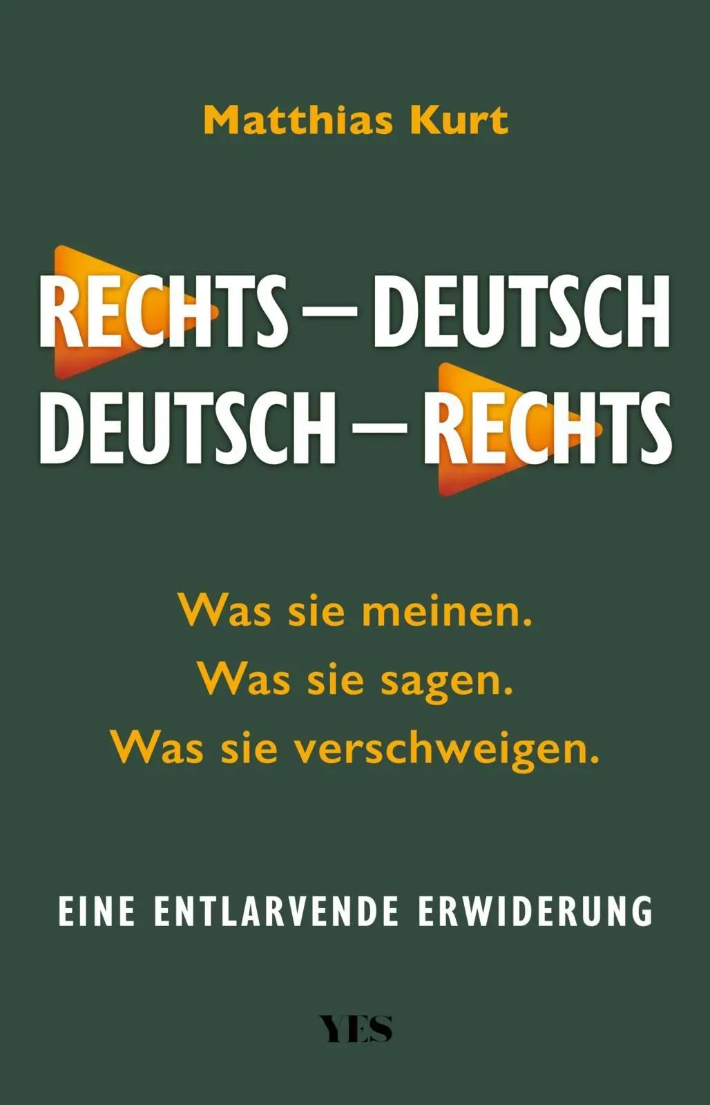 Cover: 9783969054659 | Rechts - Deutsch / Deutsch - Rechts | Matthias Kurt | Taschenbuch