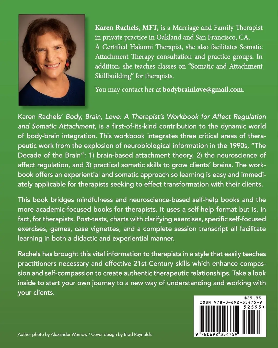 Rückseite: 9780692354759 | Body, Brain, Love | Karen Rachels | Taschenbuch | Englisch | 2015