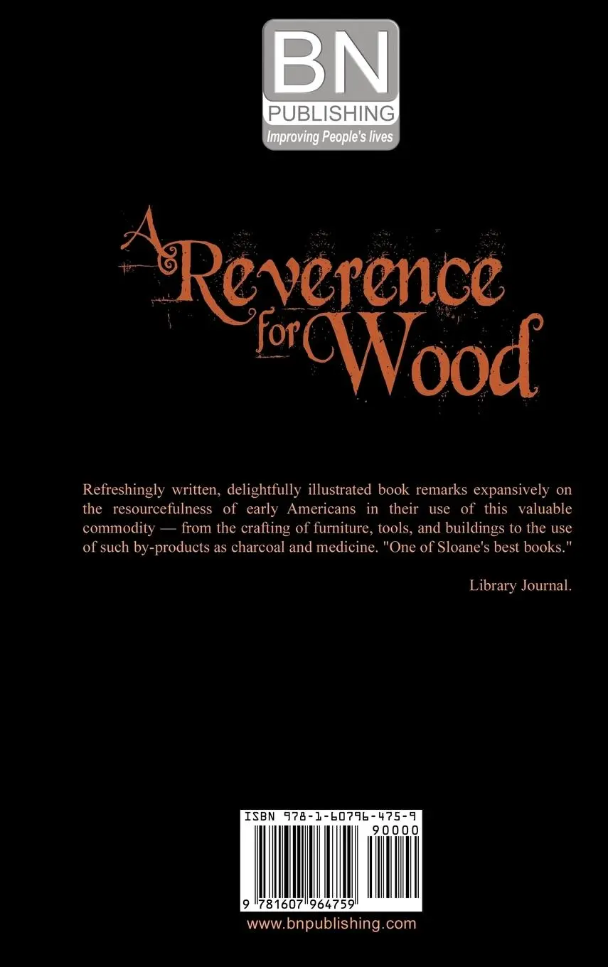 Rückseite: 9781607964759 | A Reverence for Wood | Eric Sloane | Buch | Englisch | 2012