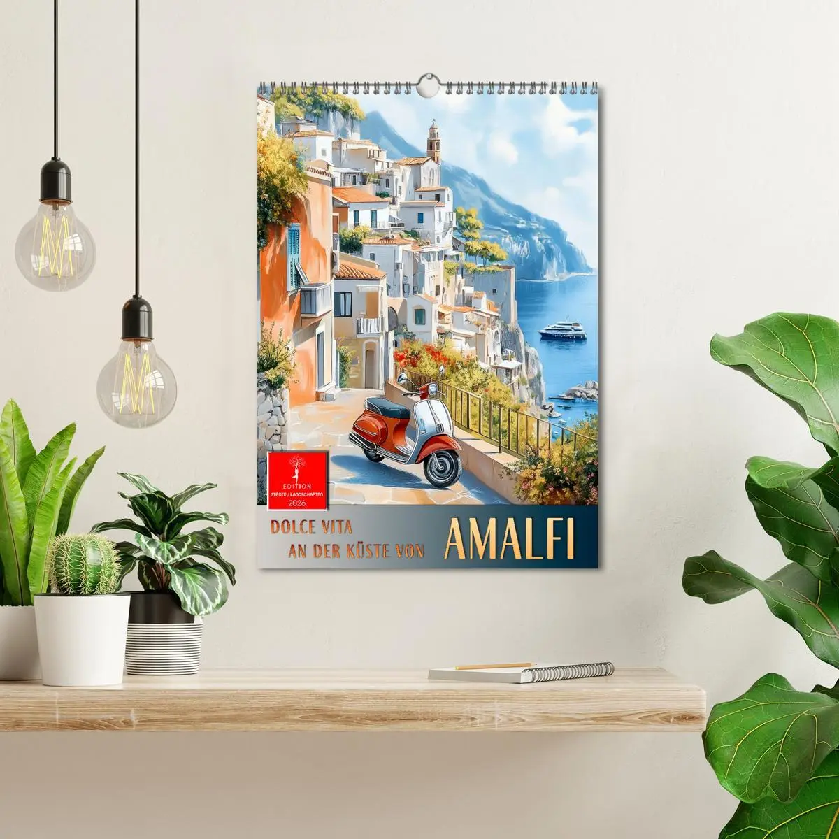 Bild: 9783457284759 | Dolce Vita an der Küste von Amalfi (Wandkalender 2026 DIN A3 hoch),...