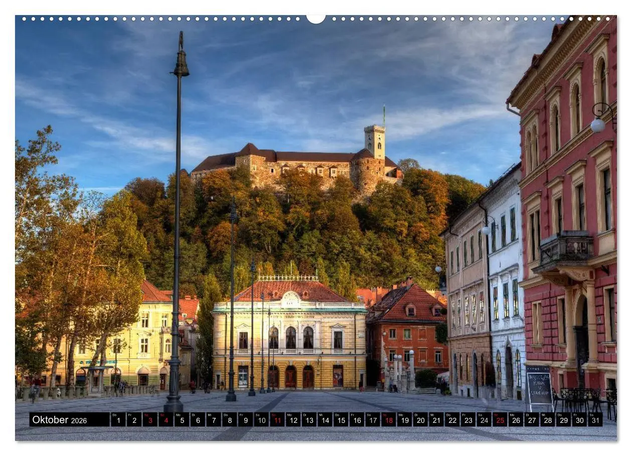 Bild: 9783516134759 | Europäische Städte (Wandkalender 2026 DIN A2 quer), CALVENDO...