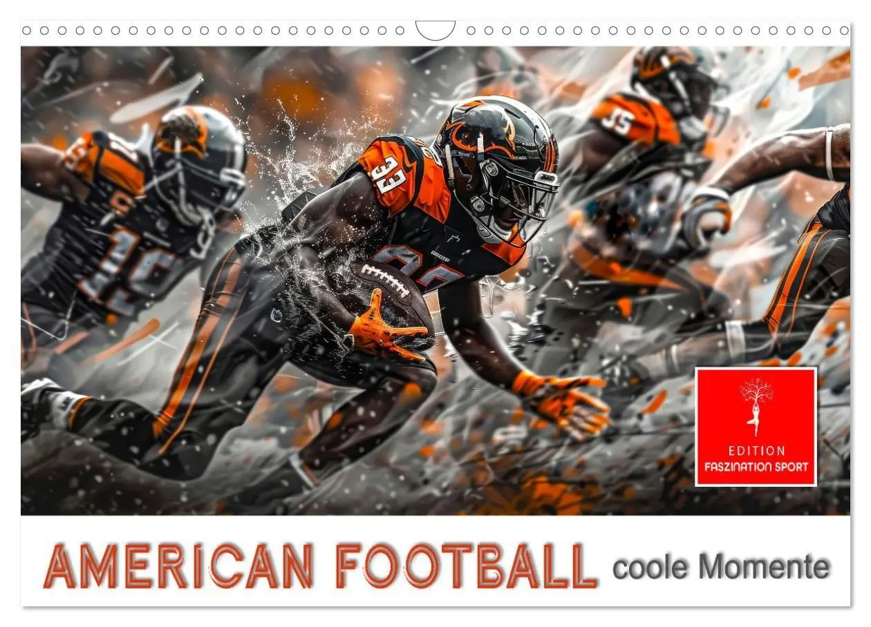 Cover: 9783569154759 | American Football - coole Momente (Wandkalender 2027 DIN A3 quer),...