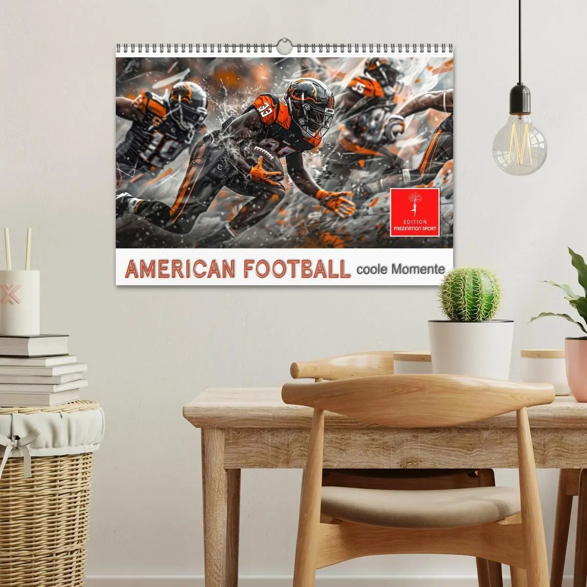 Bild: 9783569154759 | American Football - coole Momente (Wandkalender 2027 DIN A3 quer),...