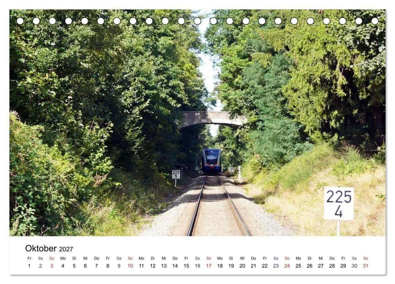 Bild: 9783569914759 | Eisenbahnen auf Usedom (Tischkalender 2027 DIN A5 quer), CALVENDO...