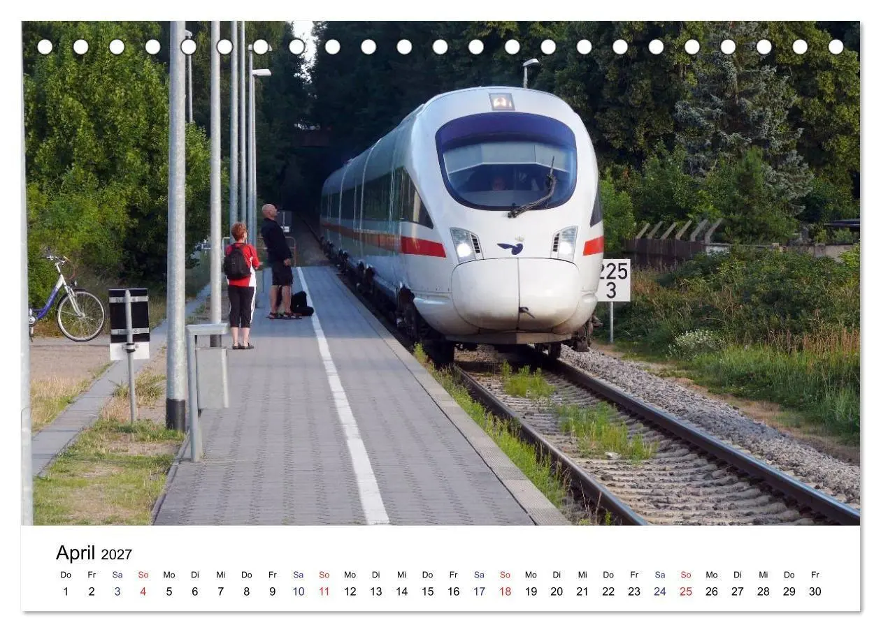 Bild: 9783569914759 | Eisenbahnen auf Usedom (Tischkalender 2027 DIN A5 quer), CALVENDO...