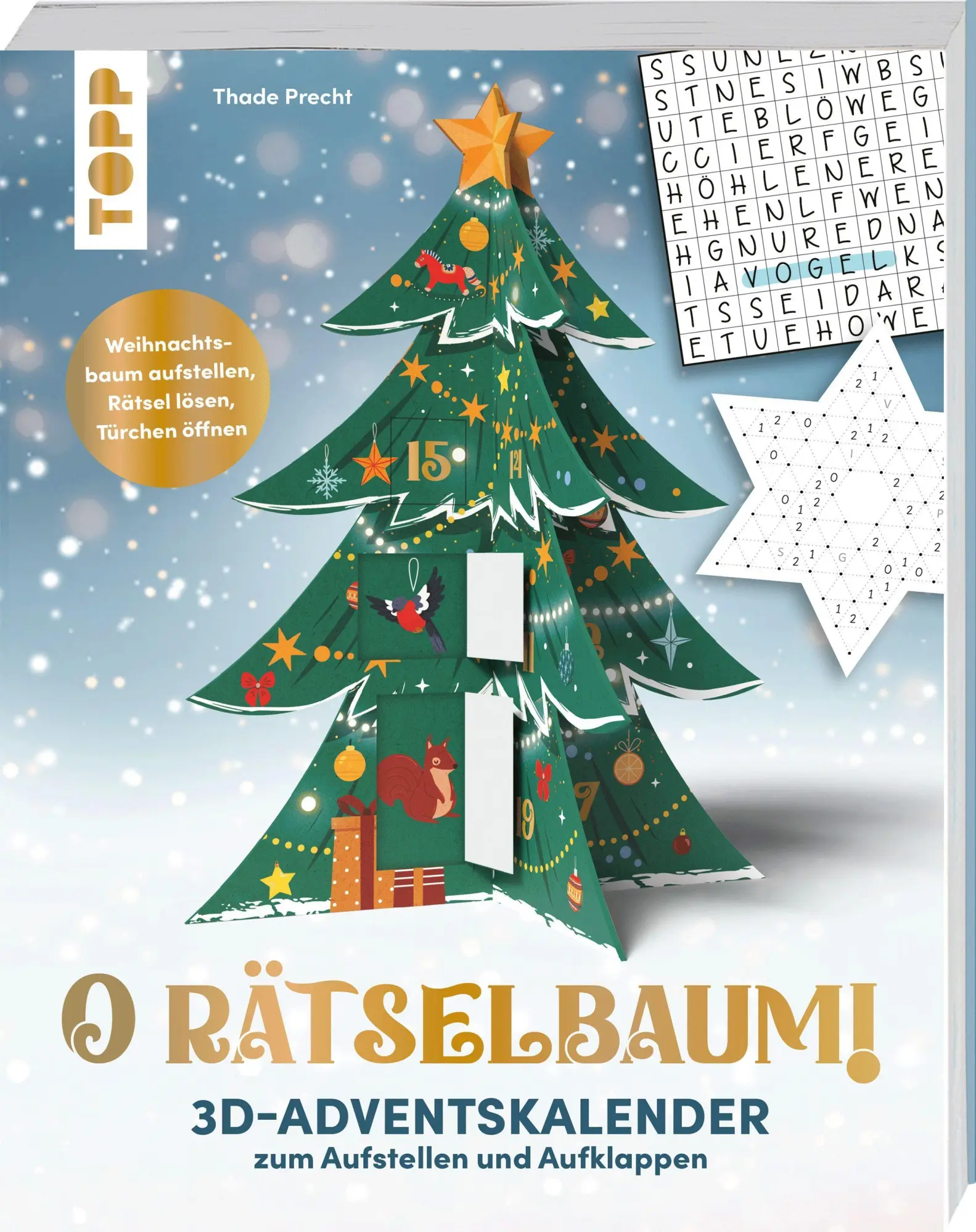 Cover: 9783735854759 | O Rätselbaum! - 3D-Adventskalender zum Aufstellen und Aufklappen
