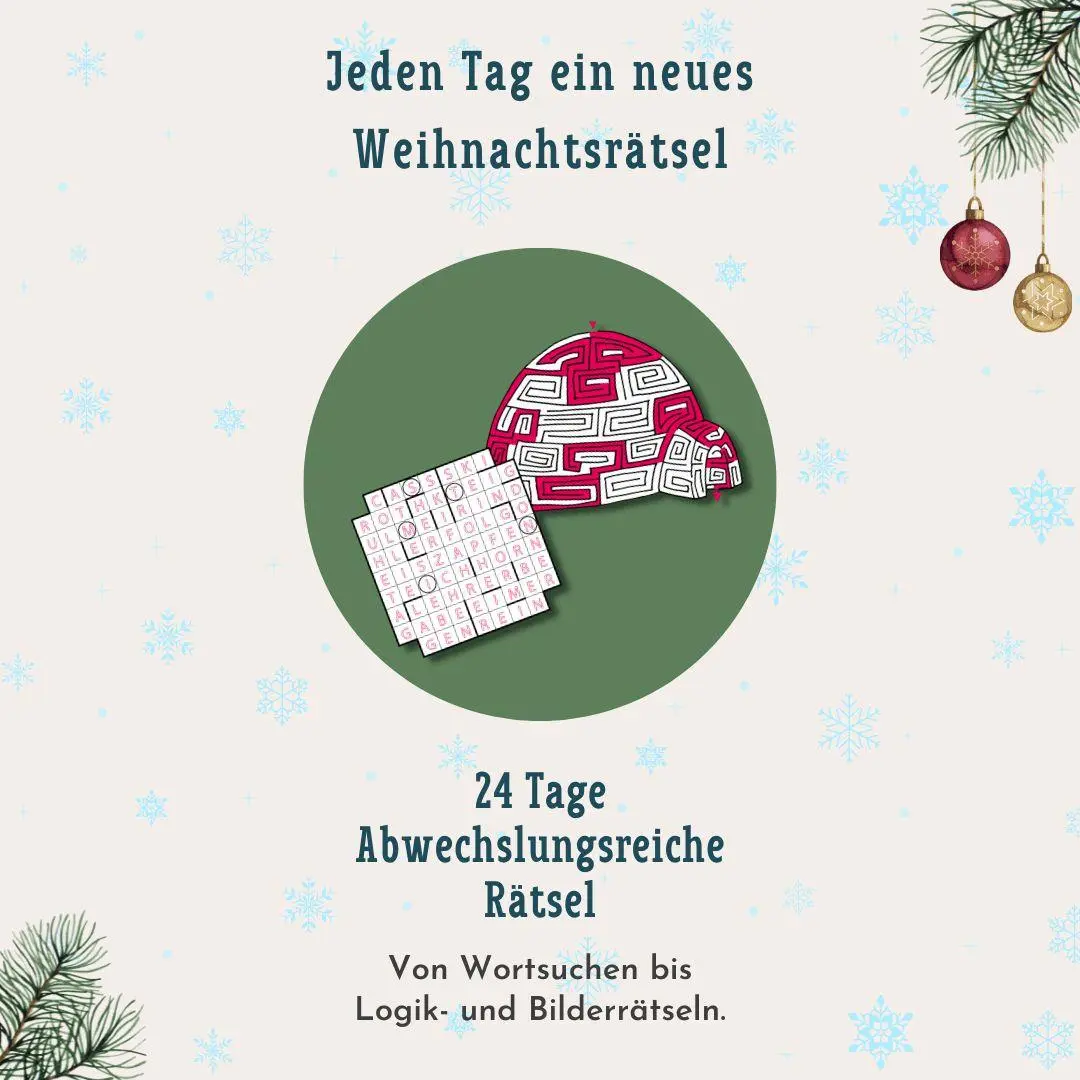 Bild: 9783735854759 | O Rätselbaum! - 3D-Adventskalender zum Aufstellen und Aufklappen