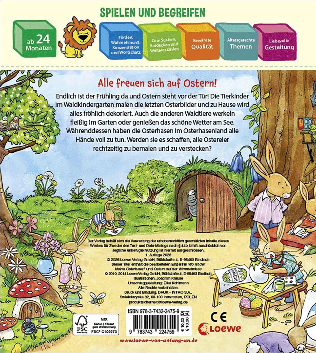 Bild: 9783743224759 | Meine allererste OsterWimmelWelt | Joachim Krause | Buch | 32 S.