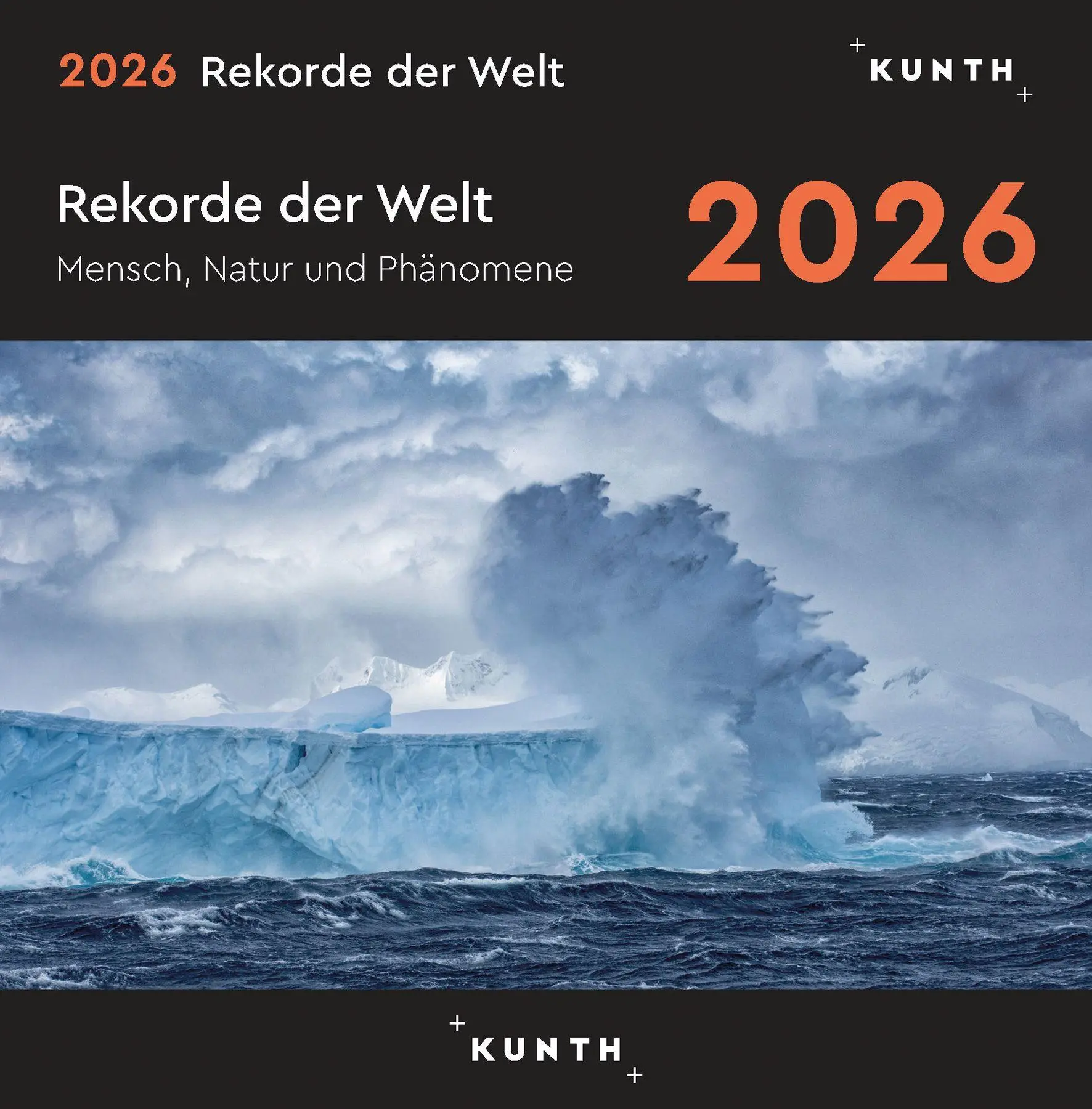Cover: 9783965914759 | Rekorde der Welt - KUNTH 365-Tage-Abreißkalender 2026 | Kalender
