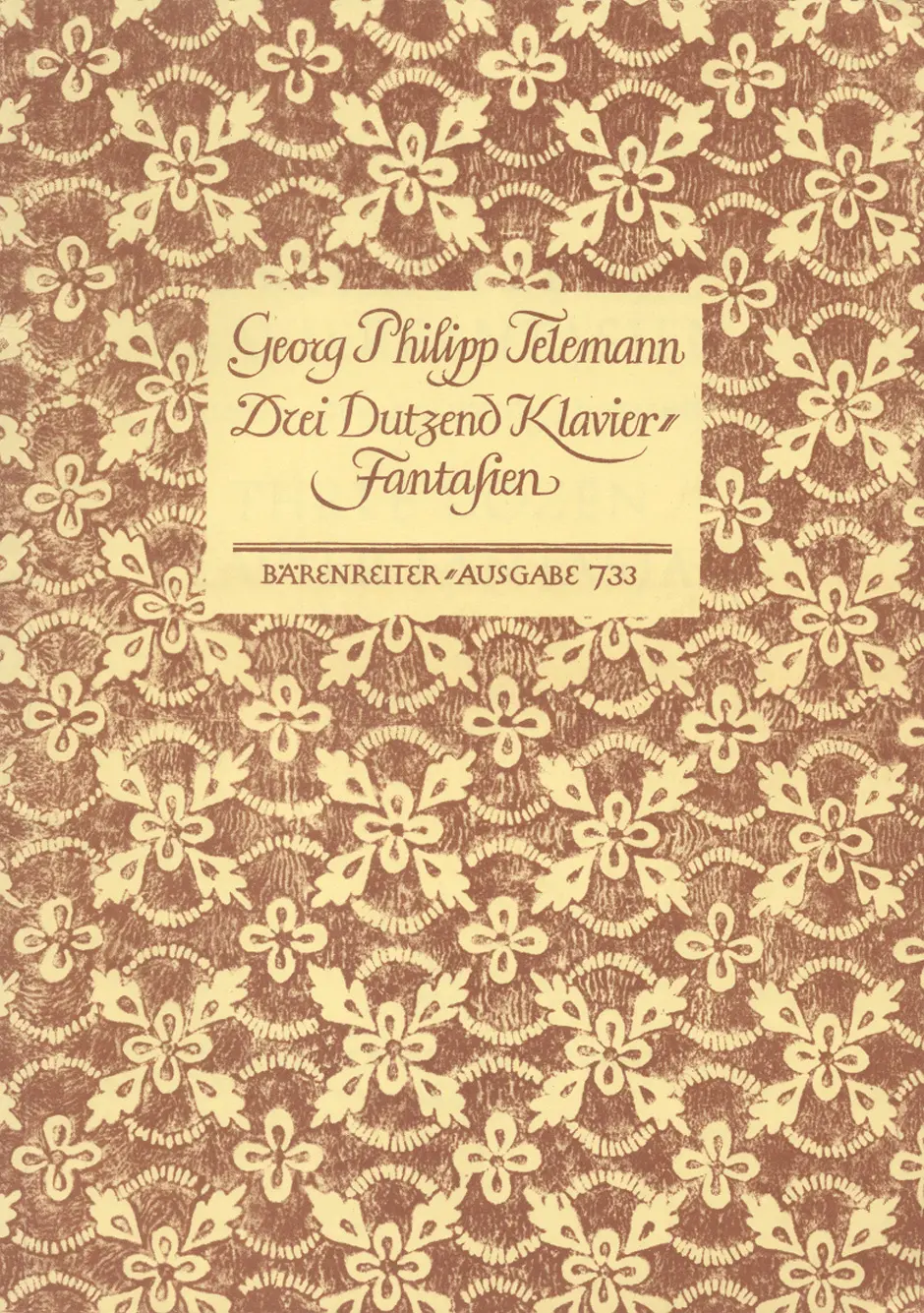 Cover: 9790006404759 | Dutzend(3) Klavierfantasien | Georg Philipp Telemann | Buch | Deutsch