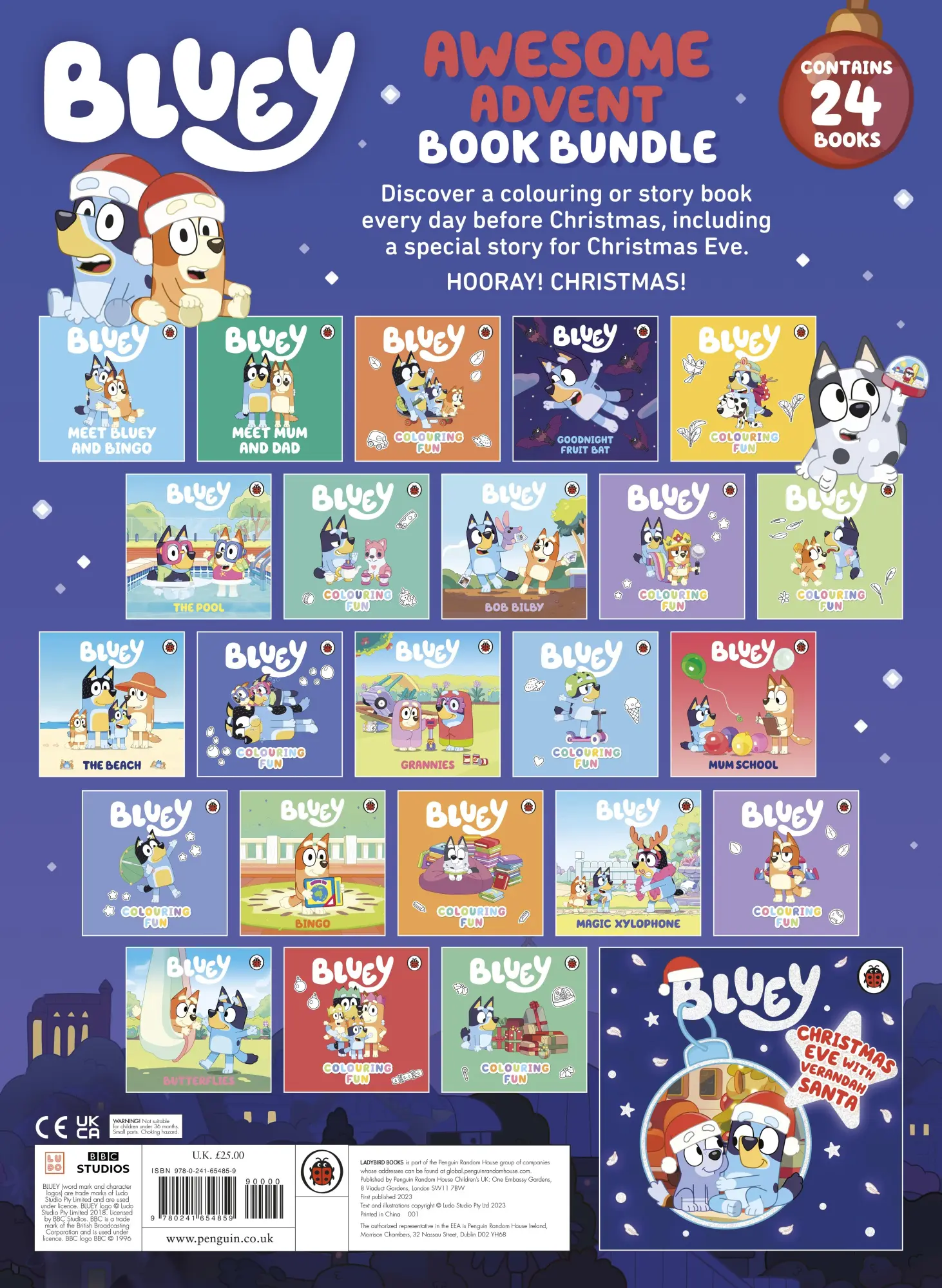 Rückseite: 9780241654859 | Bluey: Awesome Advent Book Bundle | Bluey | Taschenbuch | Bluey | 2023