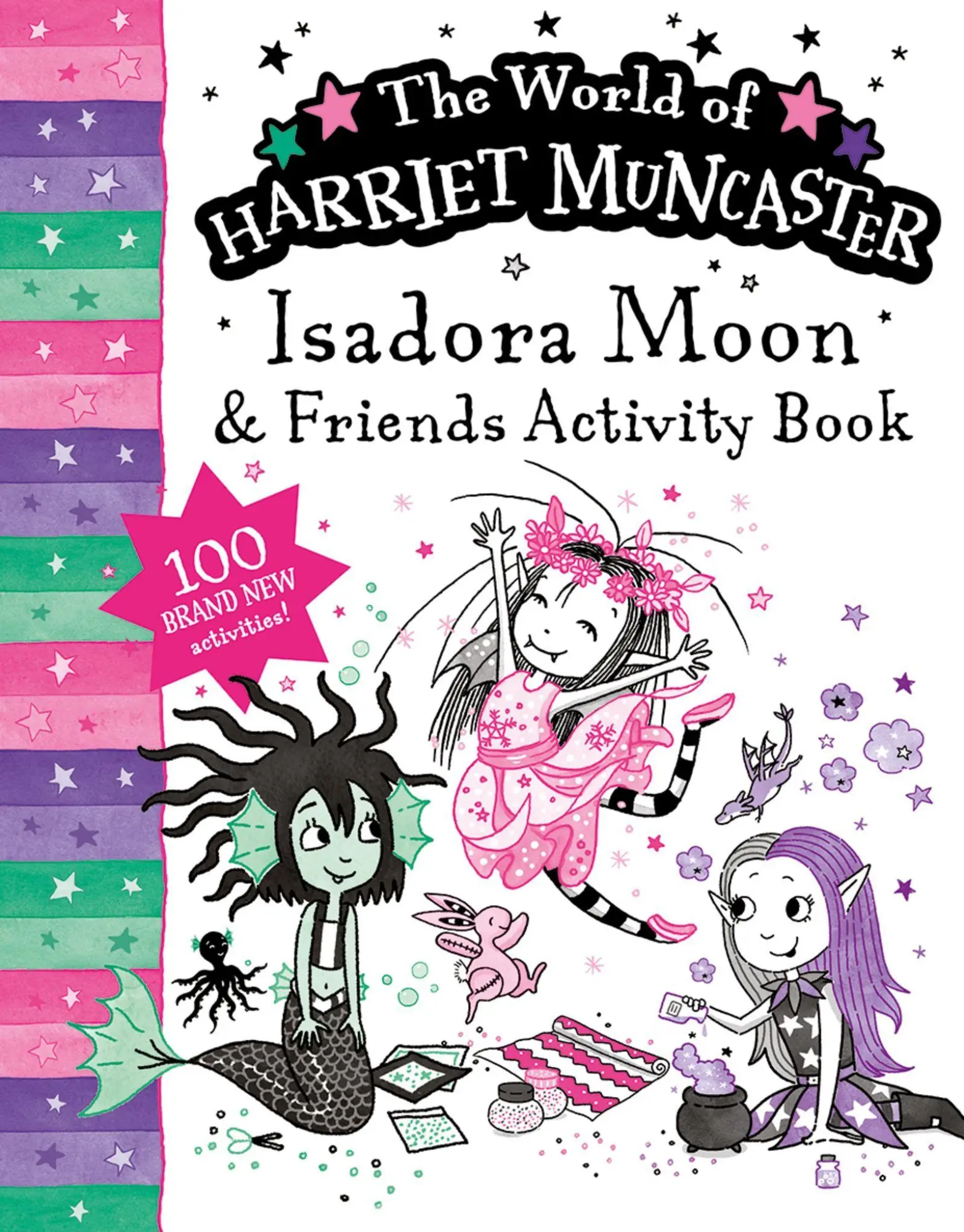 Cover: 9781382064859 | Isadora Moon and Friends Bumper Activity Book: 100 brand new...