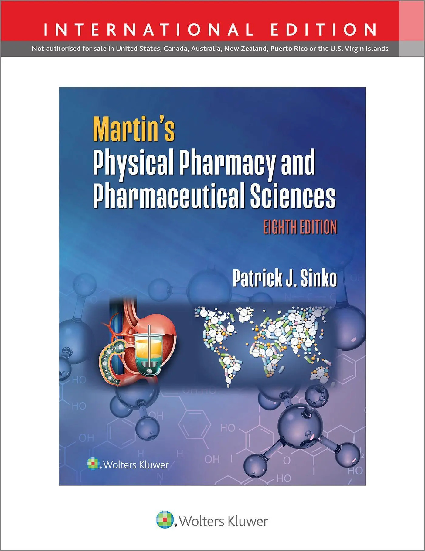 Cover: 9781975174859 | Martin's Physical Pharmacy and Pharmaceutical Sciences | Sinko | Buch