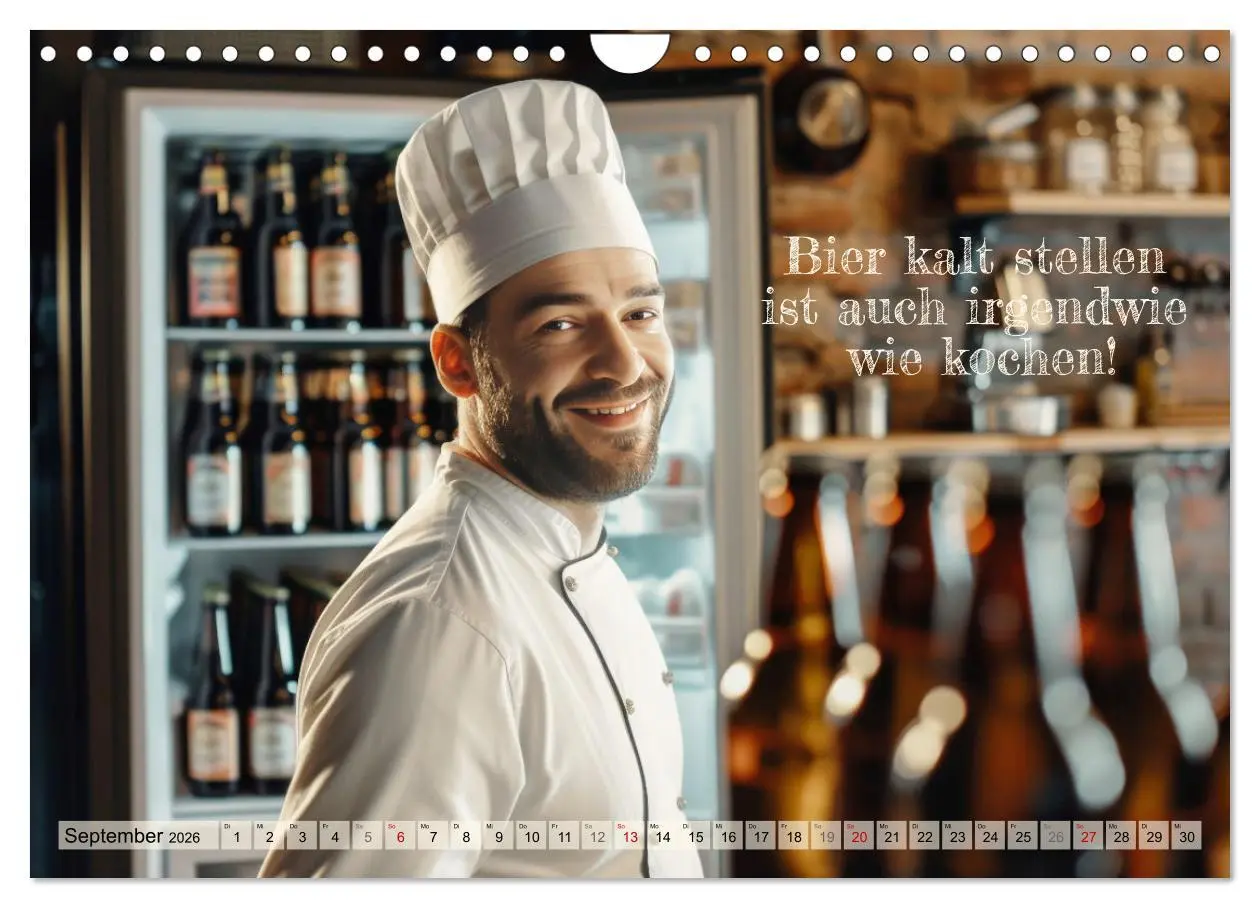 Bild: 9783457344859 | Ich brauch mehr Vitamin Bier (Wandkalender 2026 DIN A4 quer),...