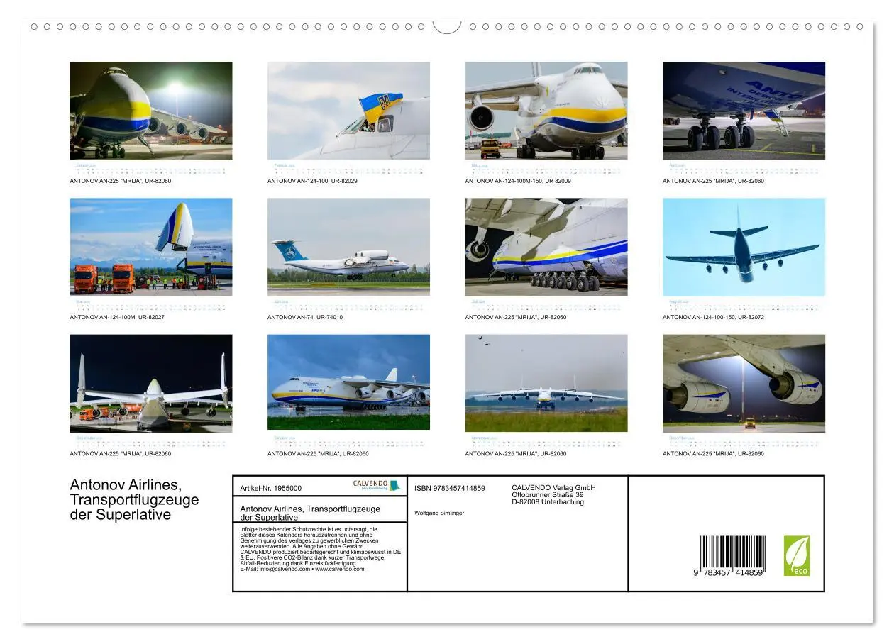 Bild: 9783457414859 | Antonov Airlines, Transportflugzeuge der Superlative (hochwertiger...