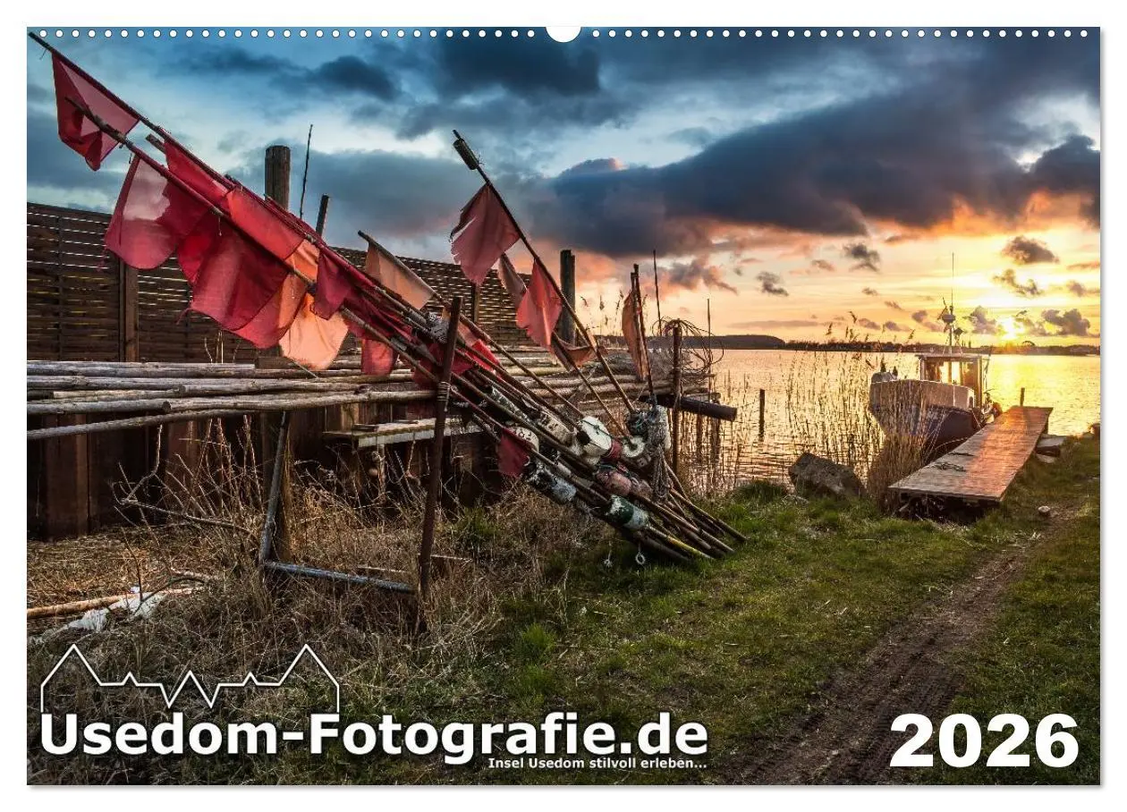 Cover: 9783516054859 | Usedom-Fotografie.de (Wandkalender 2026 DIN A2 quer), CALVENDO...