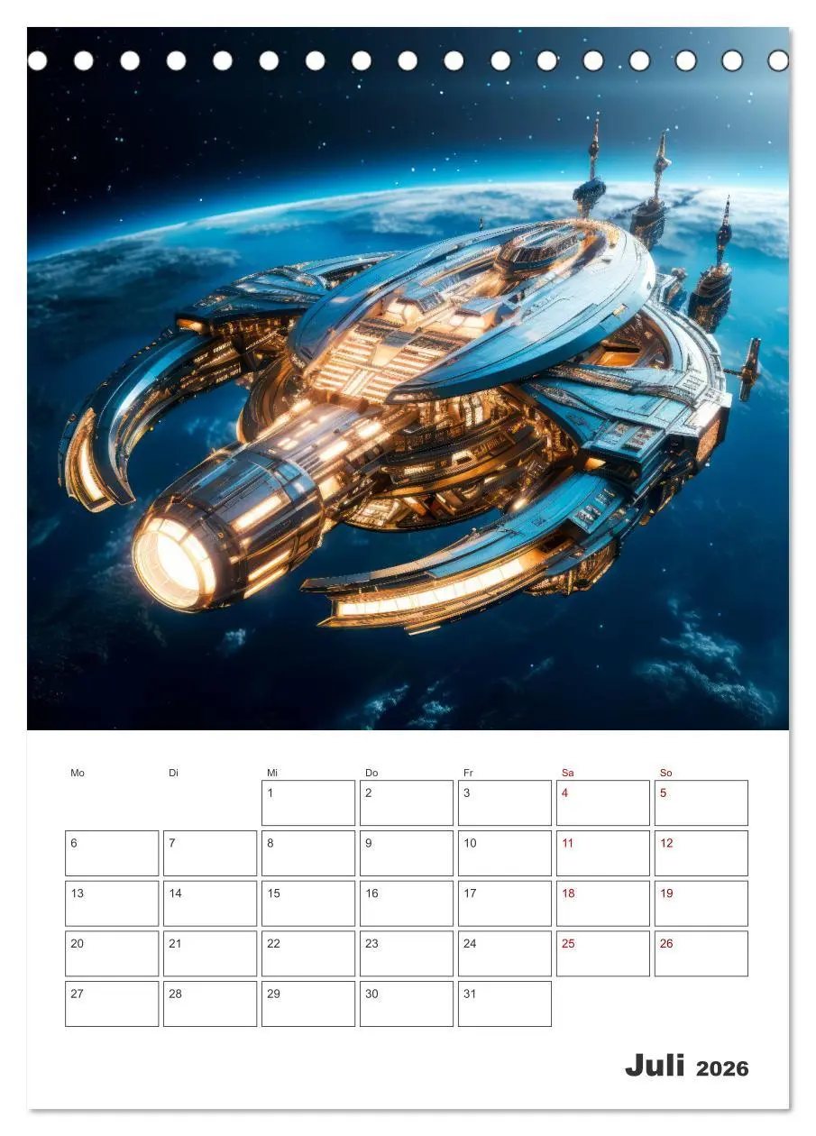 Bild: 9783516294859 | FERNE WELTEN Cooler Terminplaner (Tischkalender 2026 DIN A5 hoch),...
