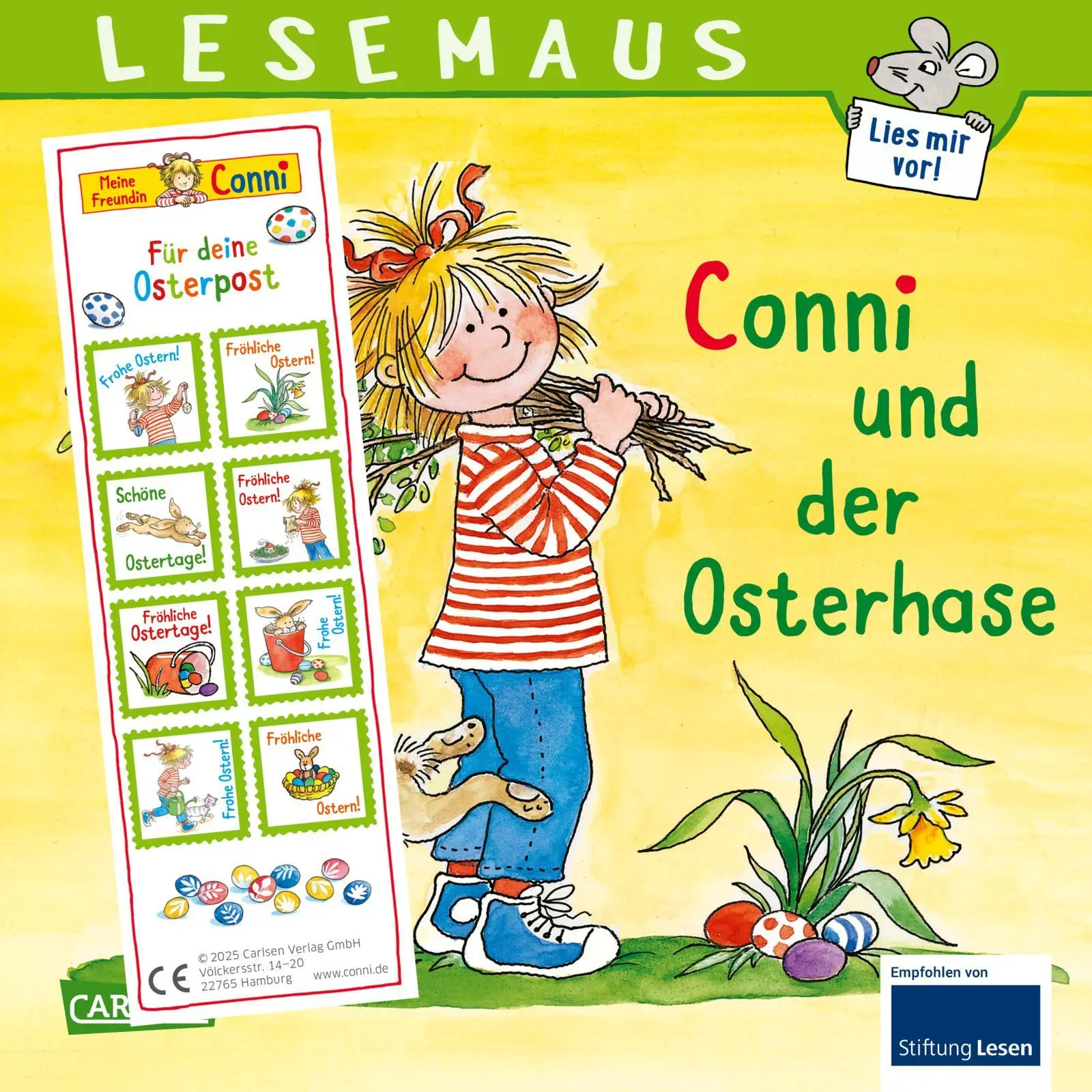 Cover: 9783551084859 | LESEMAUS 77: Conni und der Osterhase | Liane Schneider | Broschüre