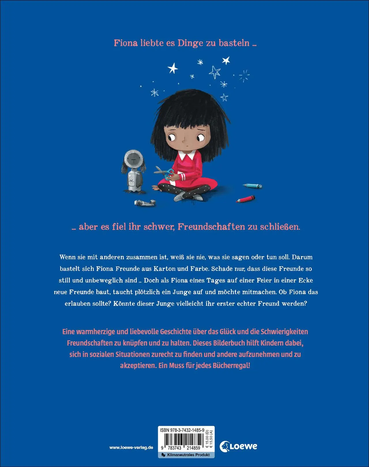 Rückseite: 9783743214859 | Fiona findet Freunde (Die Reihe der starken Gefühle) | Tom Percival