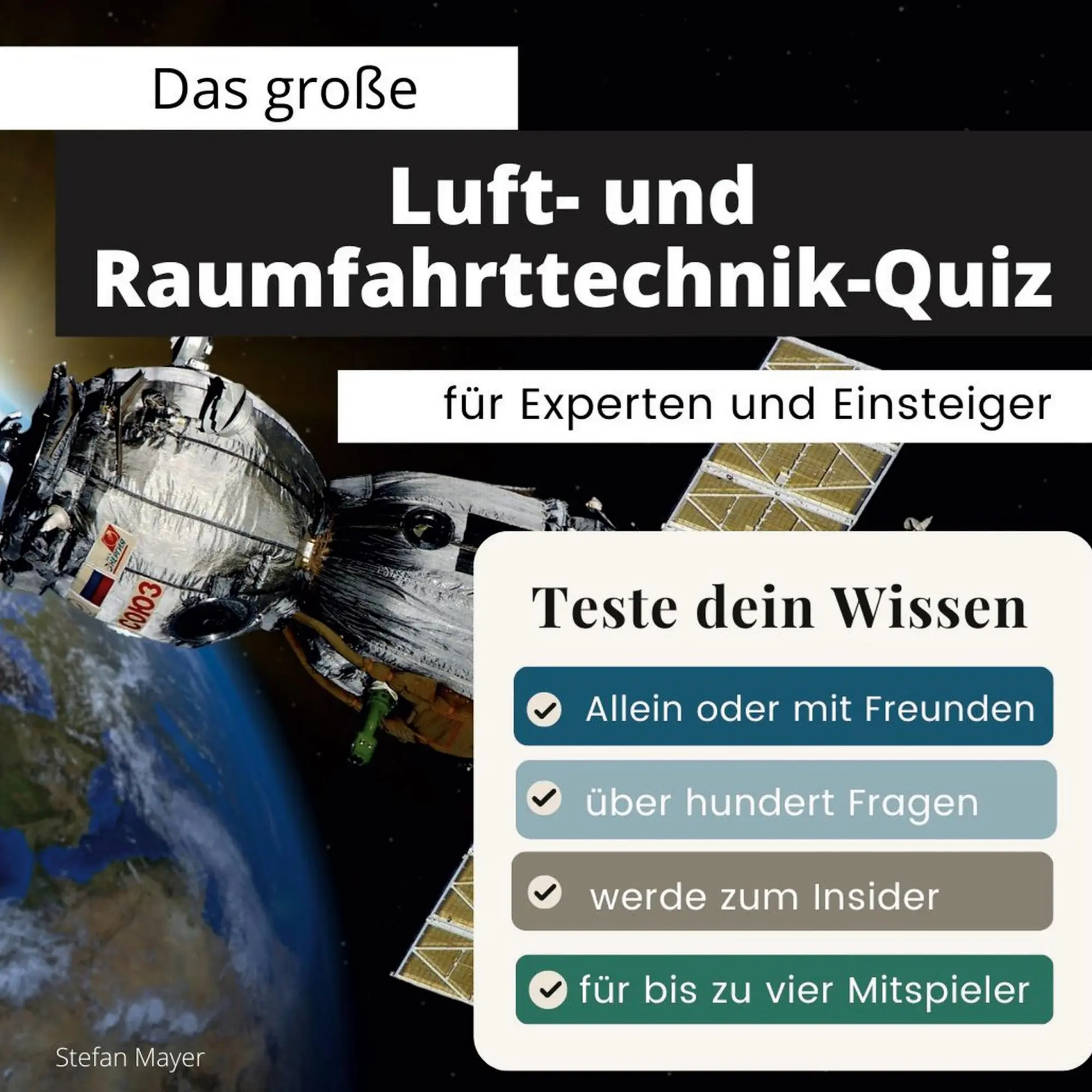 Cover: 9783750524859 | Das große Luft &amp; Raumfahrt-Quiz für Experten und Einsteiger | Mayer