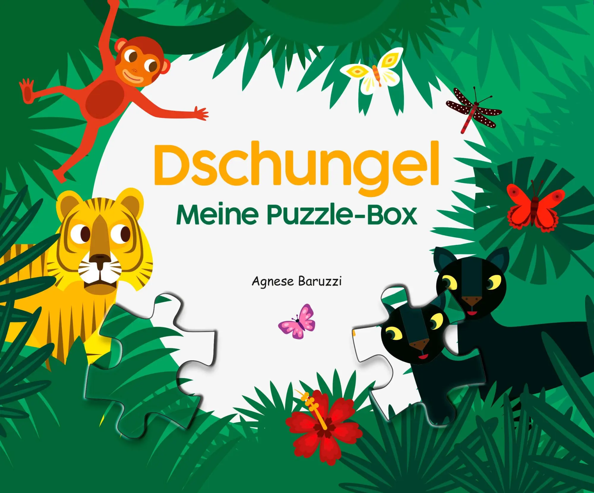 Cover: 9788863124859 | Meine Puzzle-Box: Dschungel | National Geographic Kids | Ostländer