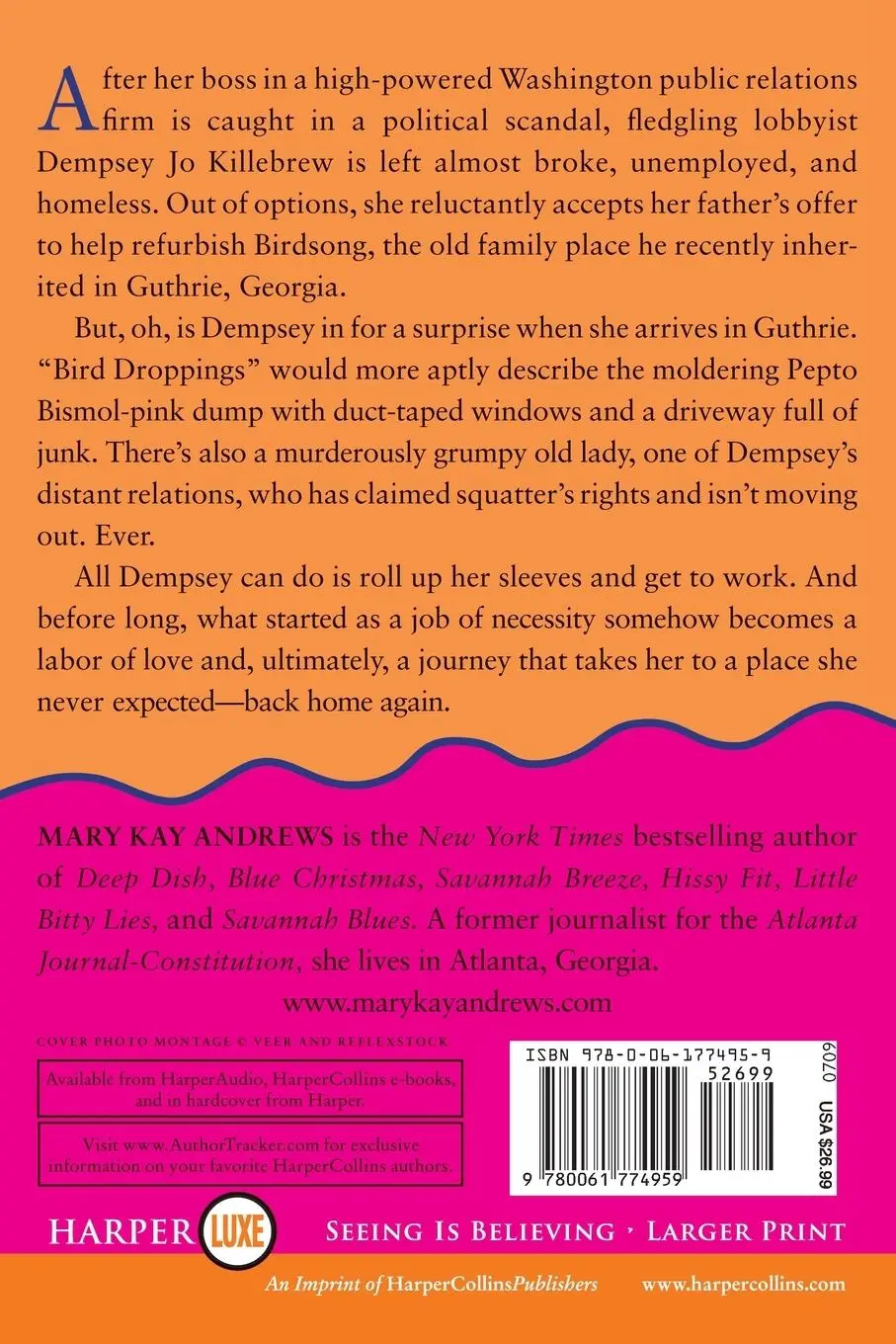 Rückseite: 9780061774959 | The Fixer Upper | Mary Kay Andrews | Taschenbuch | Englisch | 2013