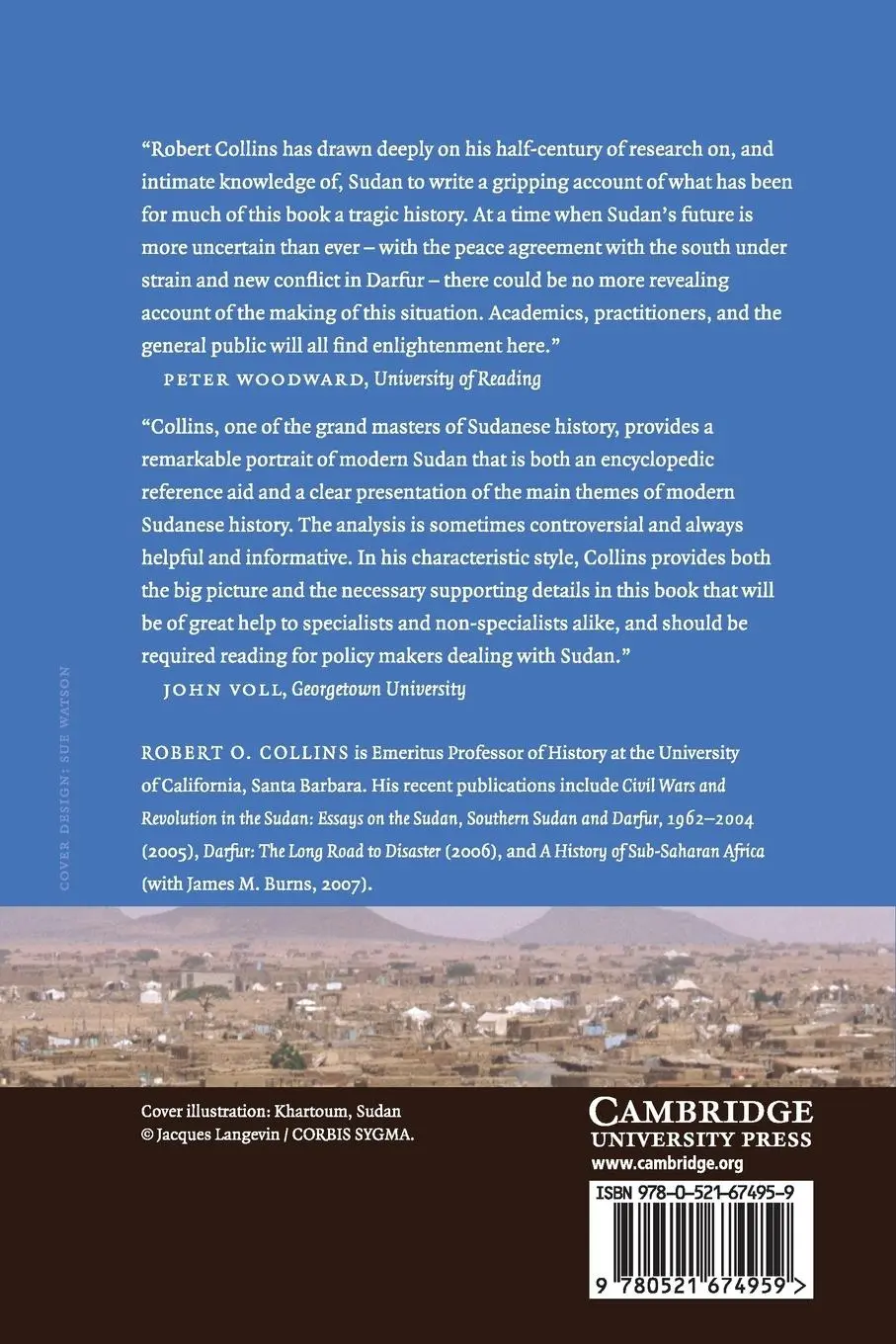 Rückseite: 9780521674959 | A History of Modern Sudan | Robert O. Collins | Taschenbuch | Englisch