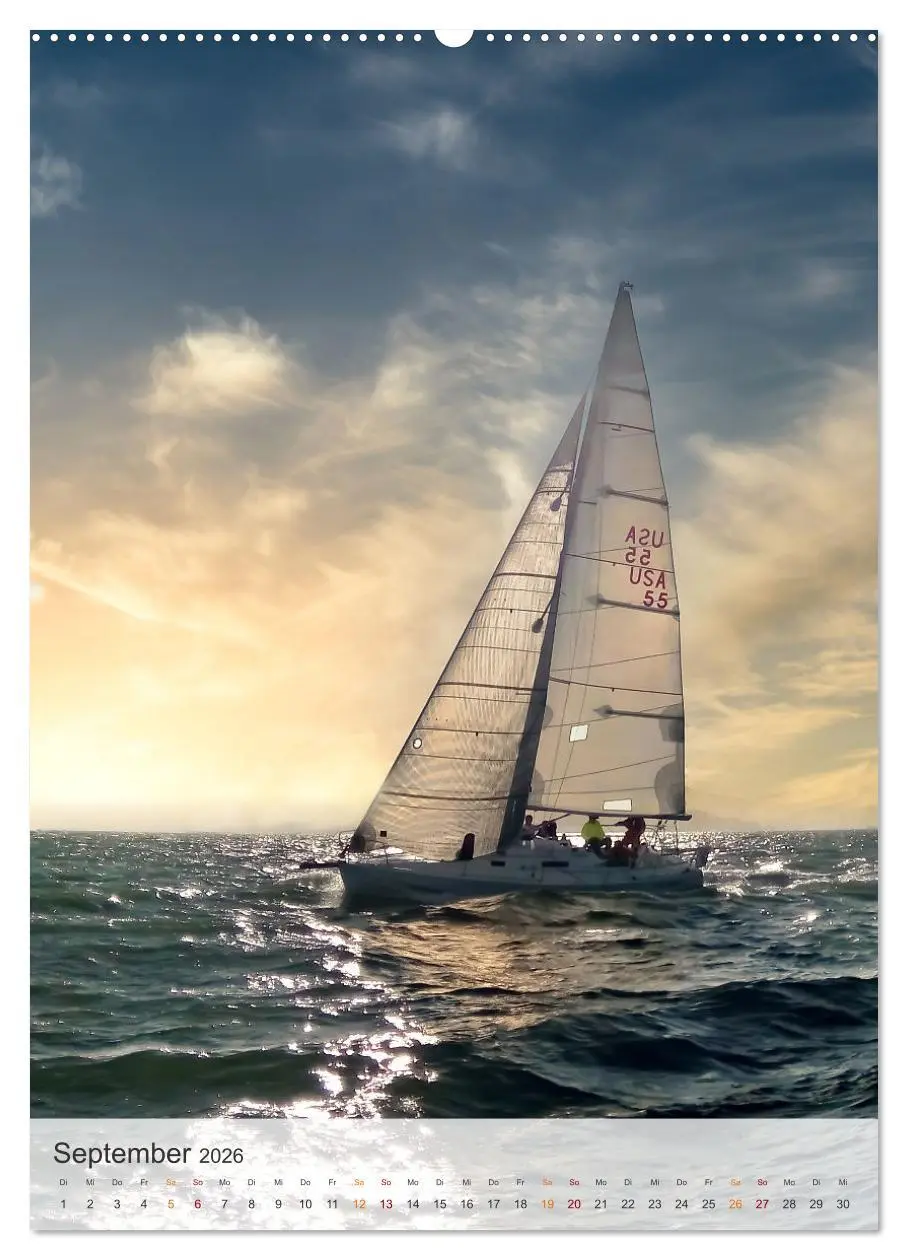 Bild: 9783516354959 | Segeln - meine Leidenschaft (hochwertiger Premium Wandkalender 2026...